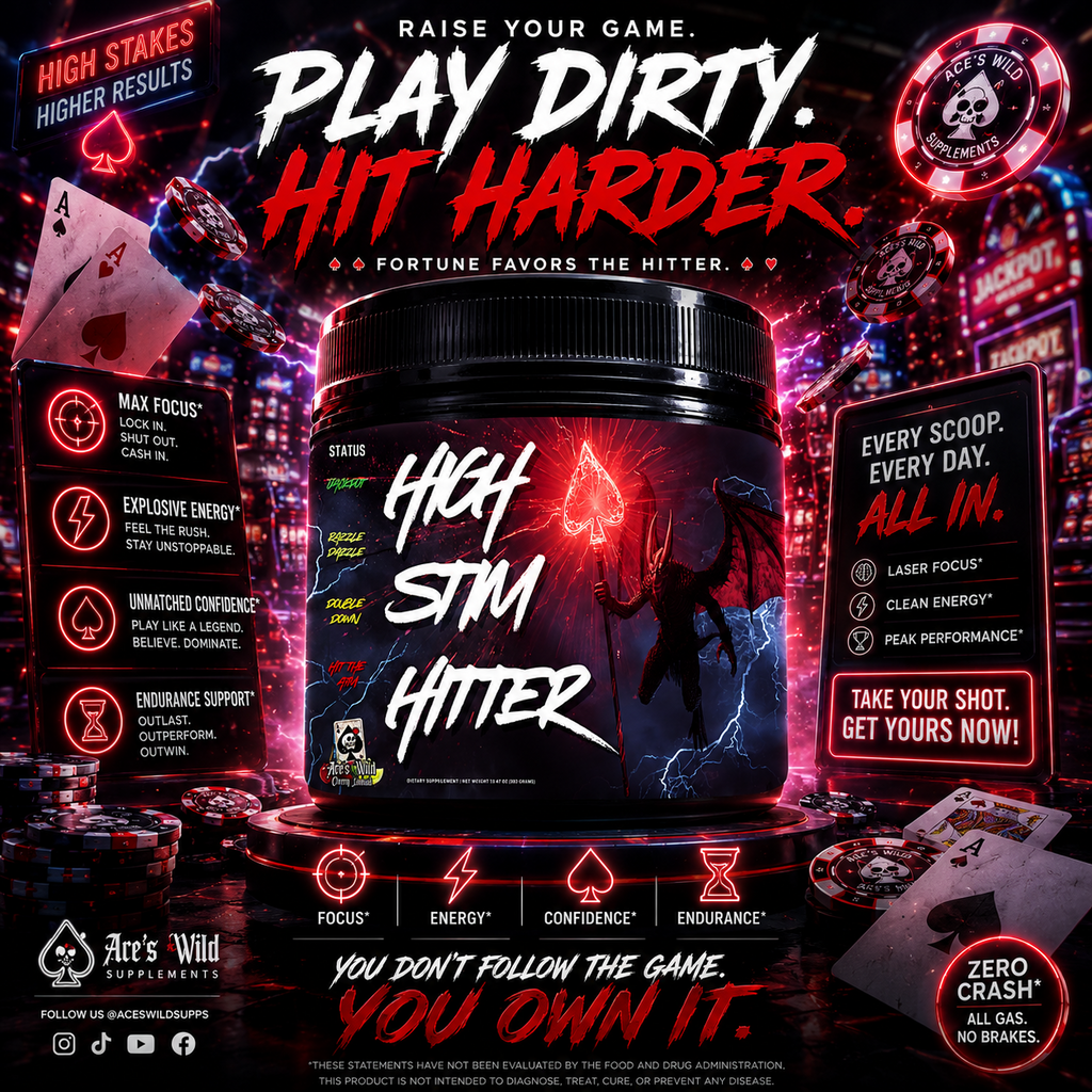 High Stim Hitter Extreme Pre-Workout 40/20 Servings - INCUBATOR