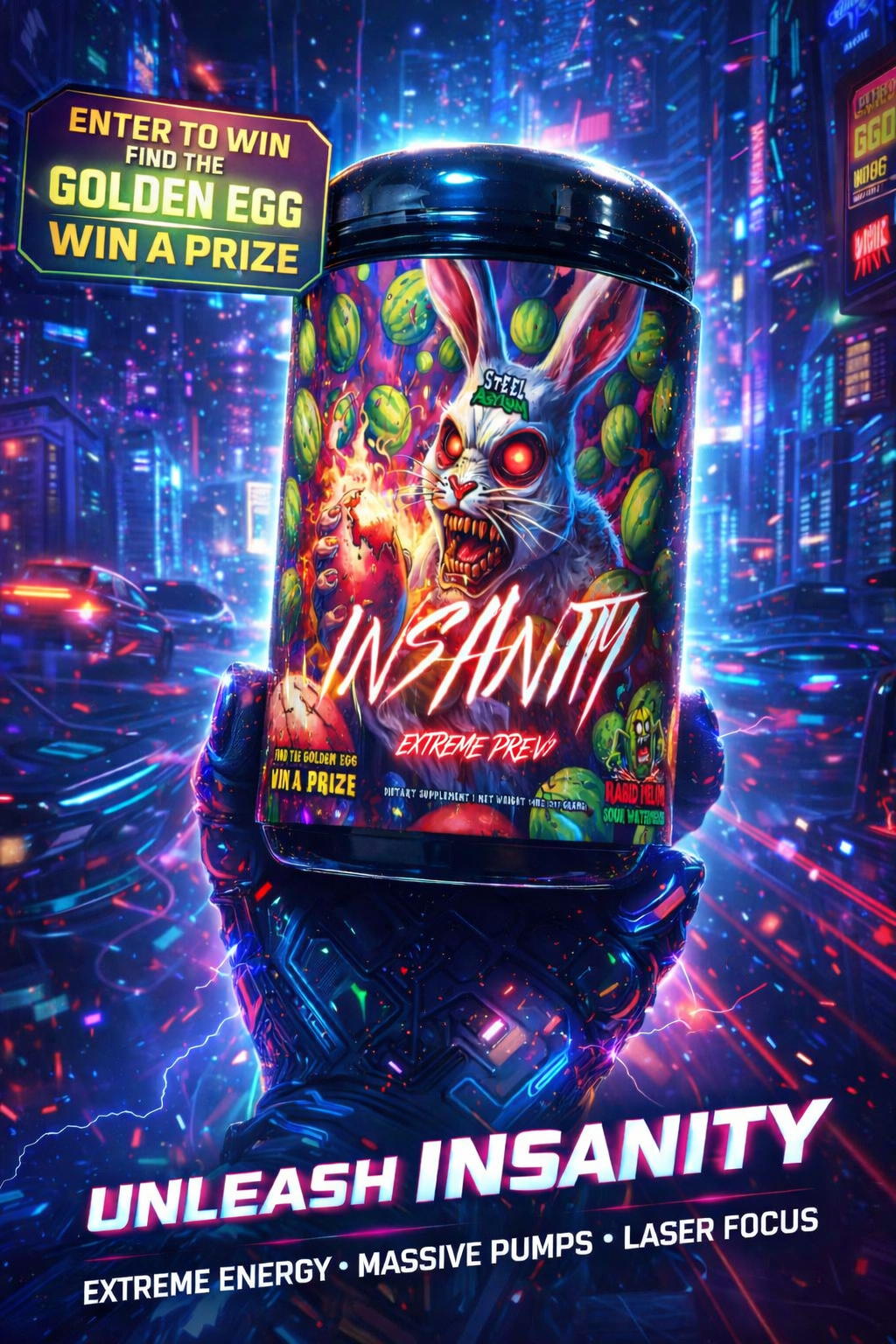 Insanity v2 Extreme Pre-Workout 25 Servings