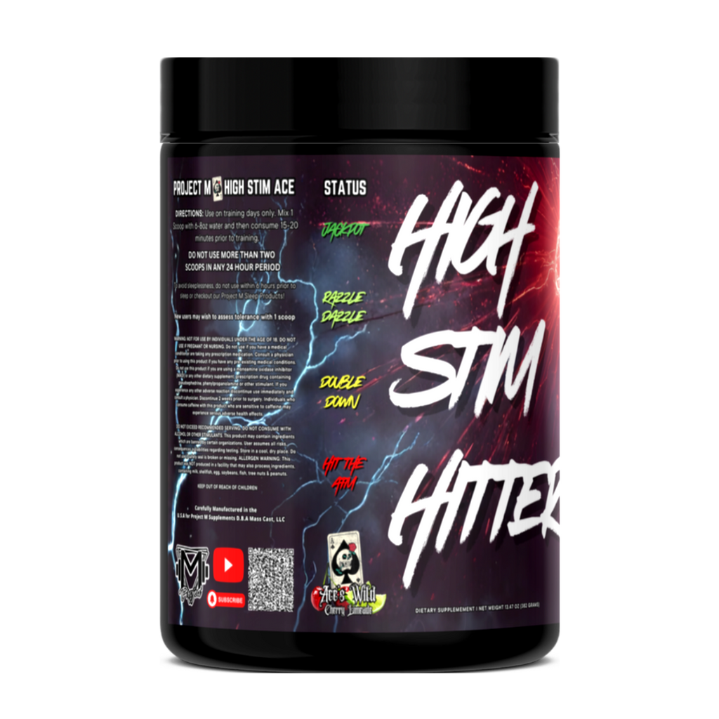 High Stim Hitter Extreme Pre-Workout 40/20 Servings - INCUBATOR