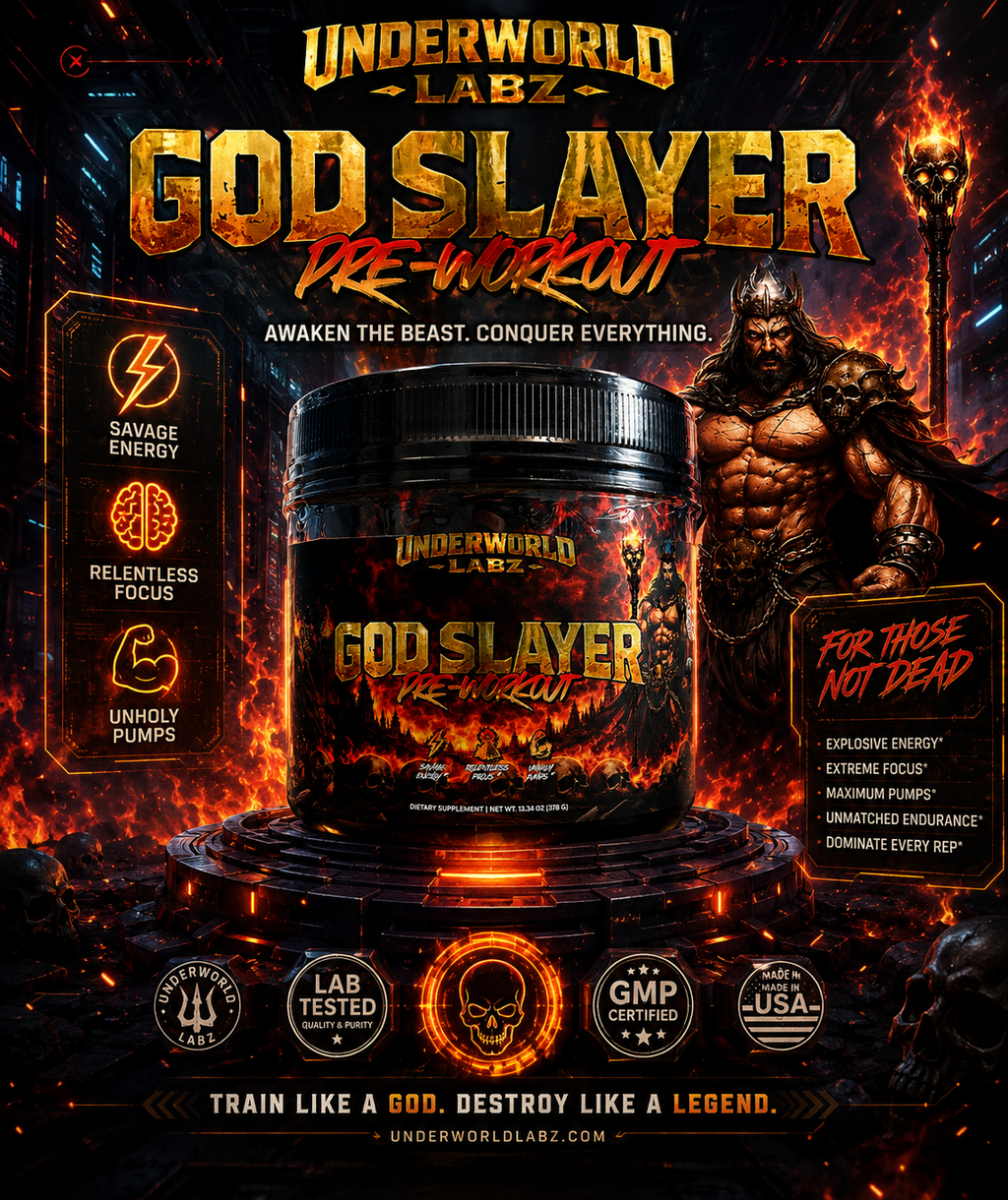 Godslayer Extreme Pre-Workout 40/20 Servings