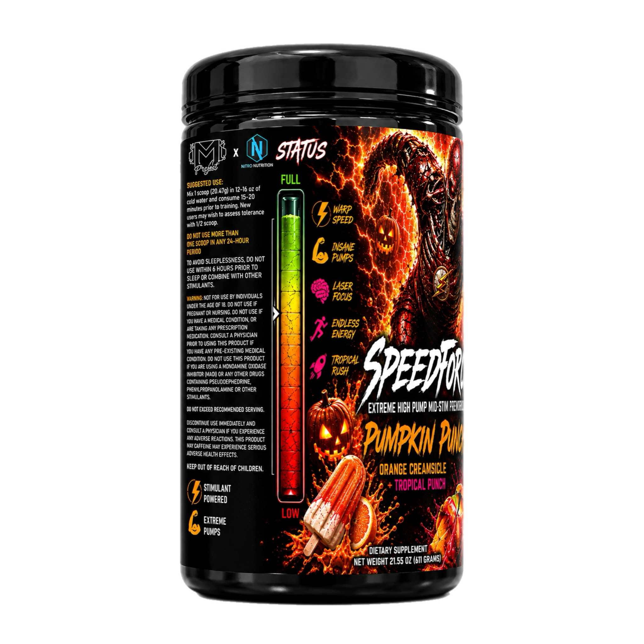 Speedforce v2 PUMPKIN PUNCH - INCUBATOR