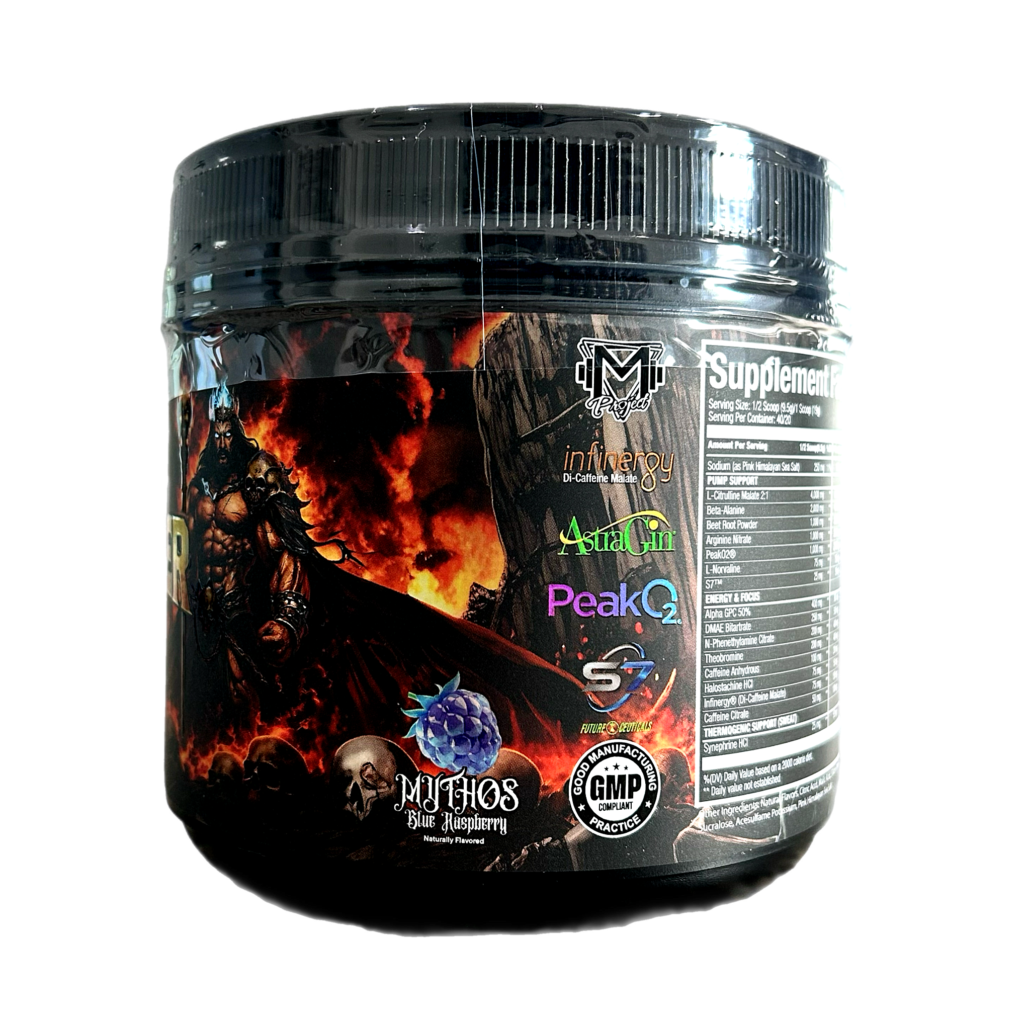 Godslayer Extreme Pre-Workout 40/20 Servings