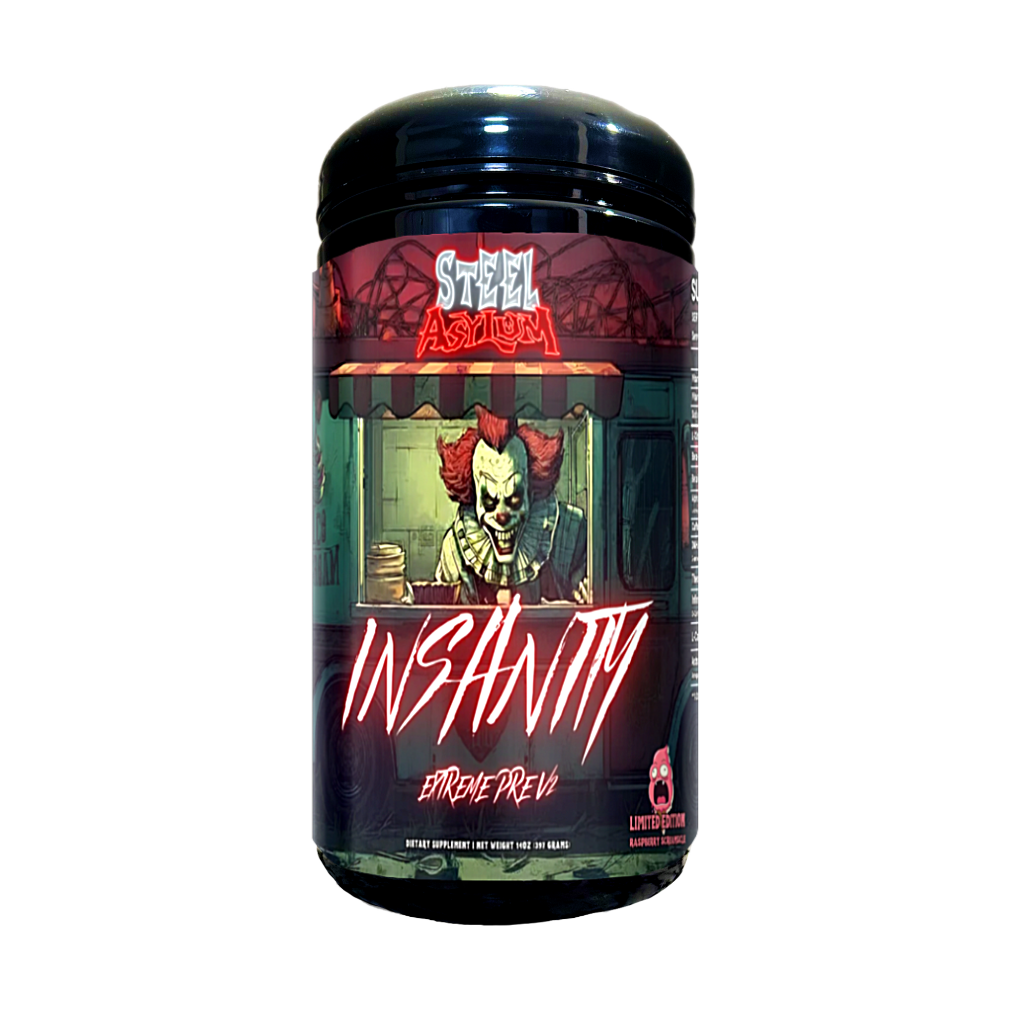 Insanity Pre-Workout Freaky Clown Summer Edition - EVERYONE WINS - INCUBATOR