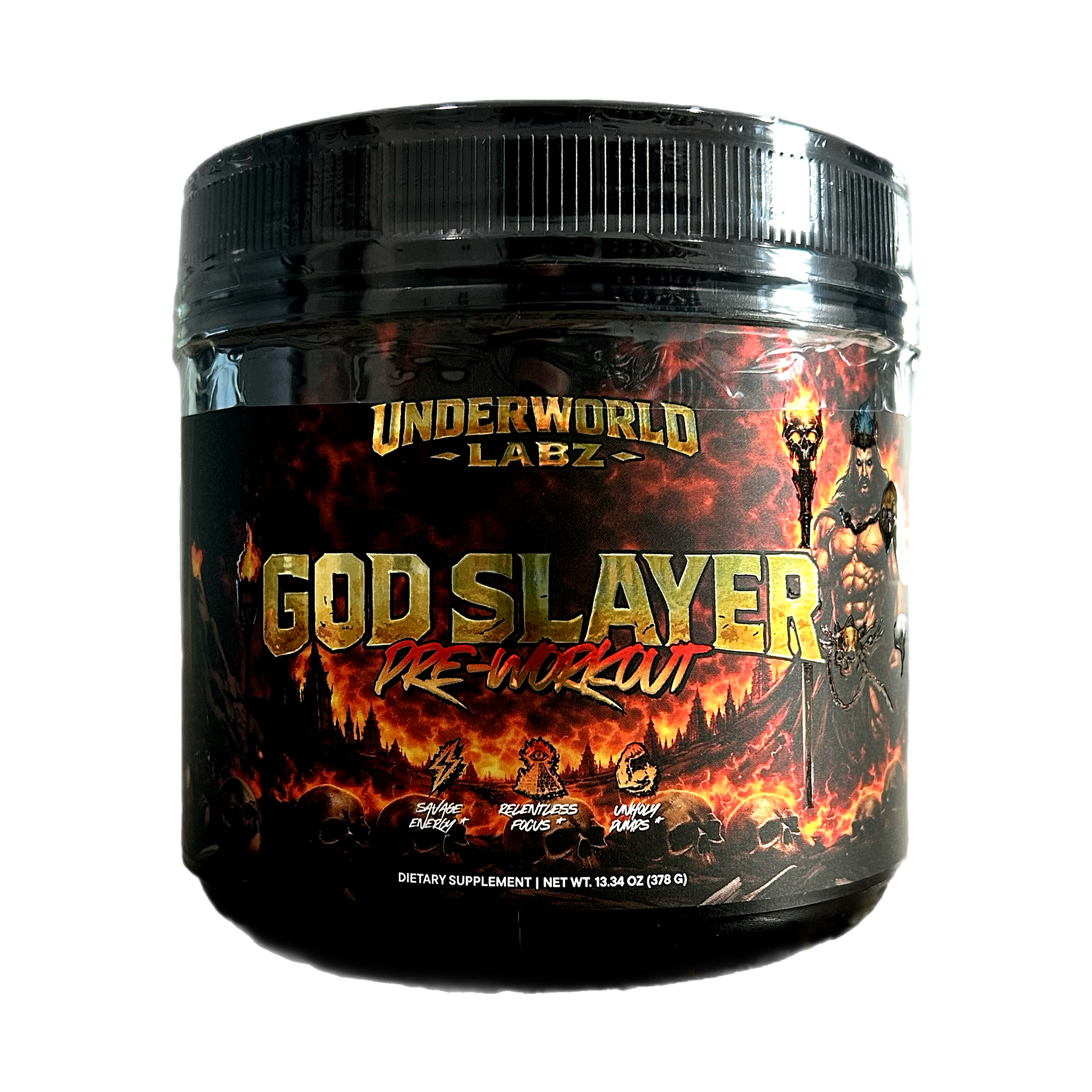 Godslayer Extreme Pre-Workout 40/20 Servings