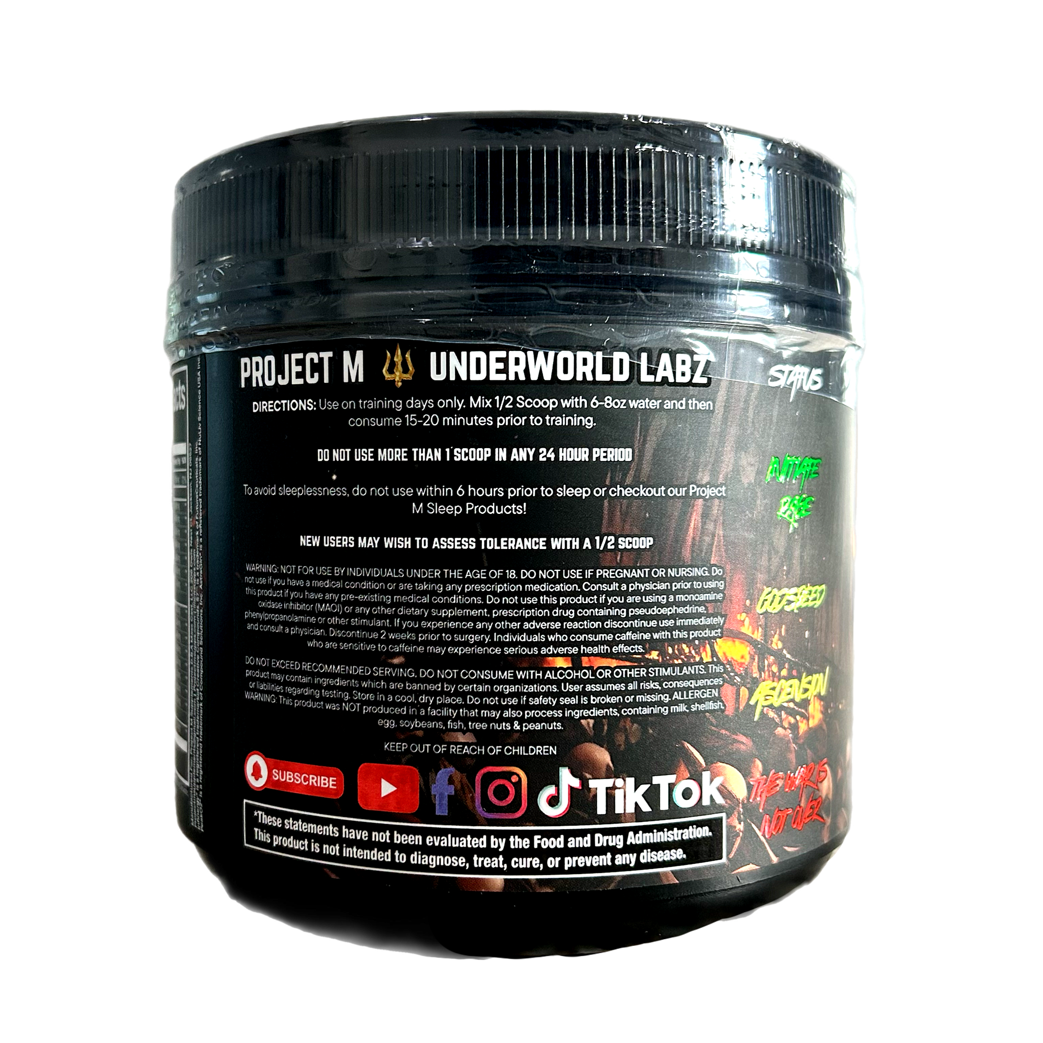 Godslayer Extreme Pre-Workout 40/20 Servings