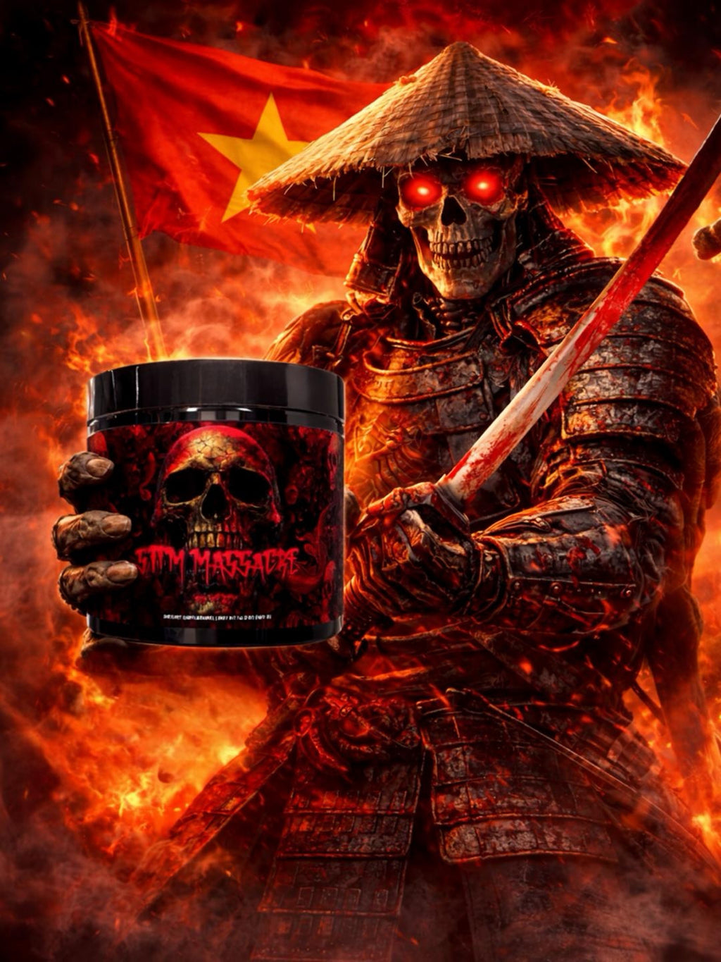 Stim Massacre Extreme Pre-Workout 40/20 Servings - INCUBATOR
