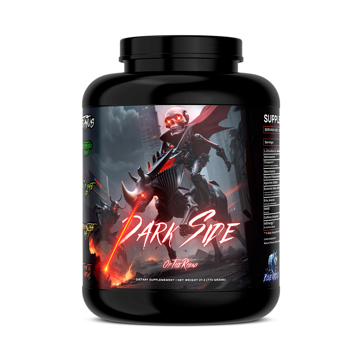 Dark Side Of The Rhino Pre-Workout 40/20 Servings
