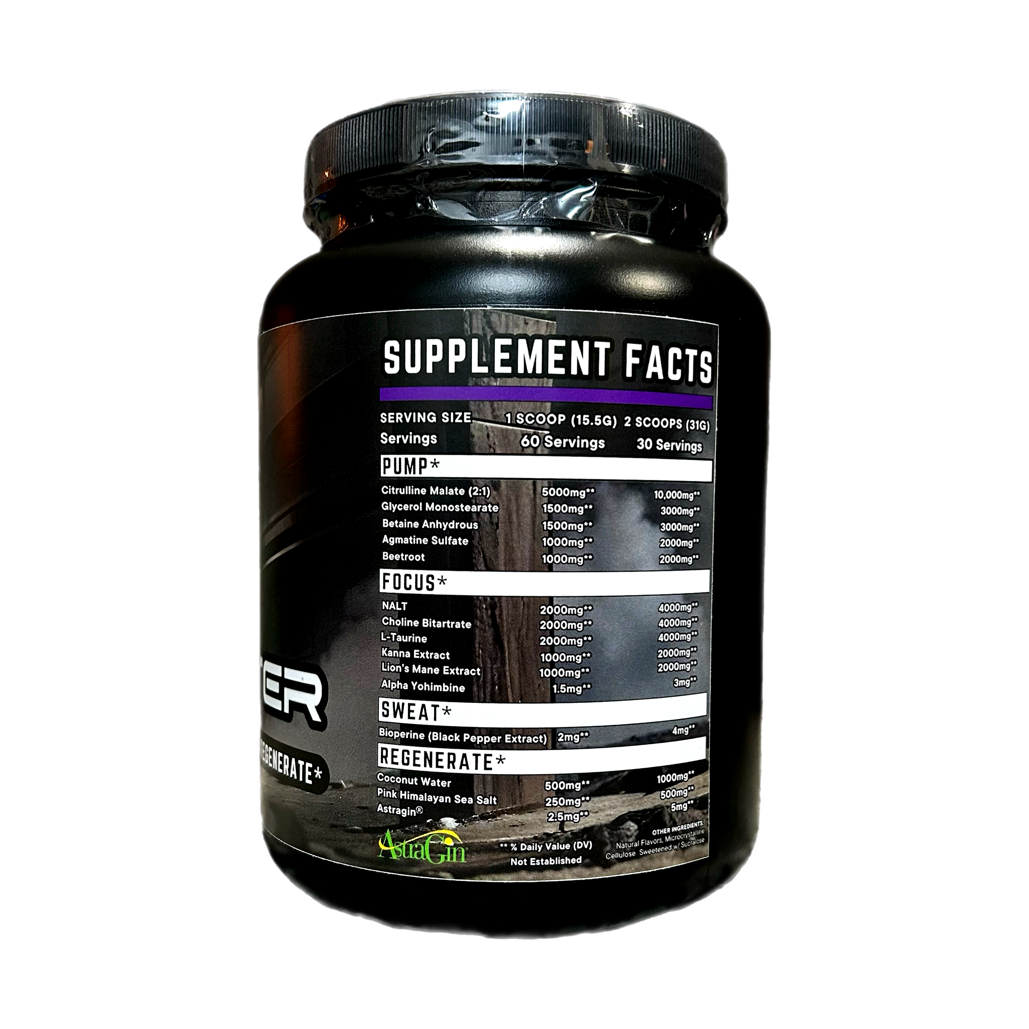 Pump Master 60/30 Servings by Project M