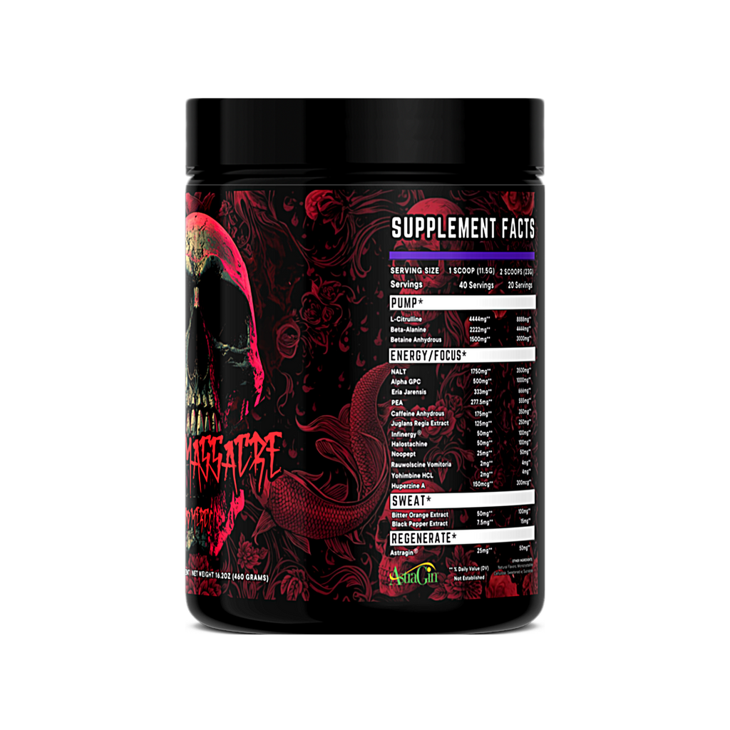 Stim Massacre Extreme Pre-Workout - INCUBATOR