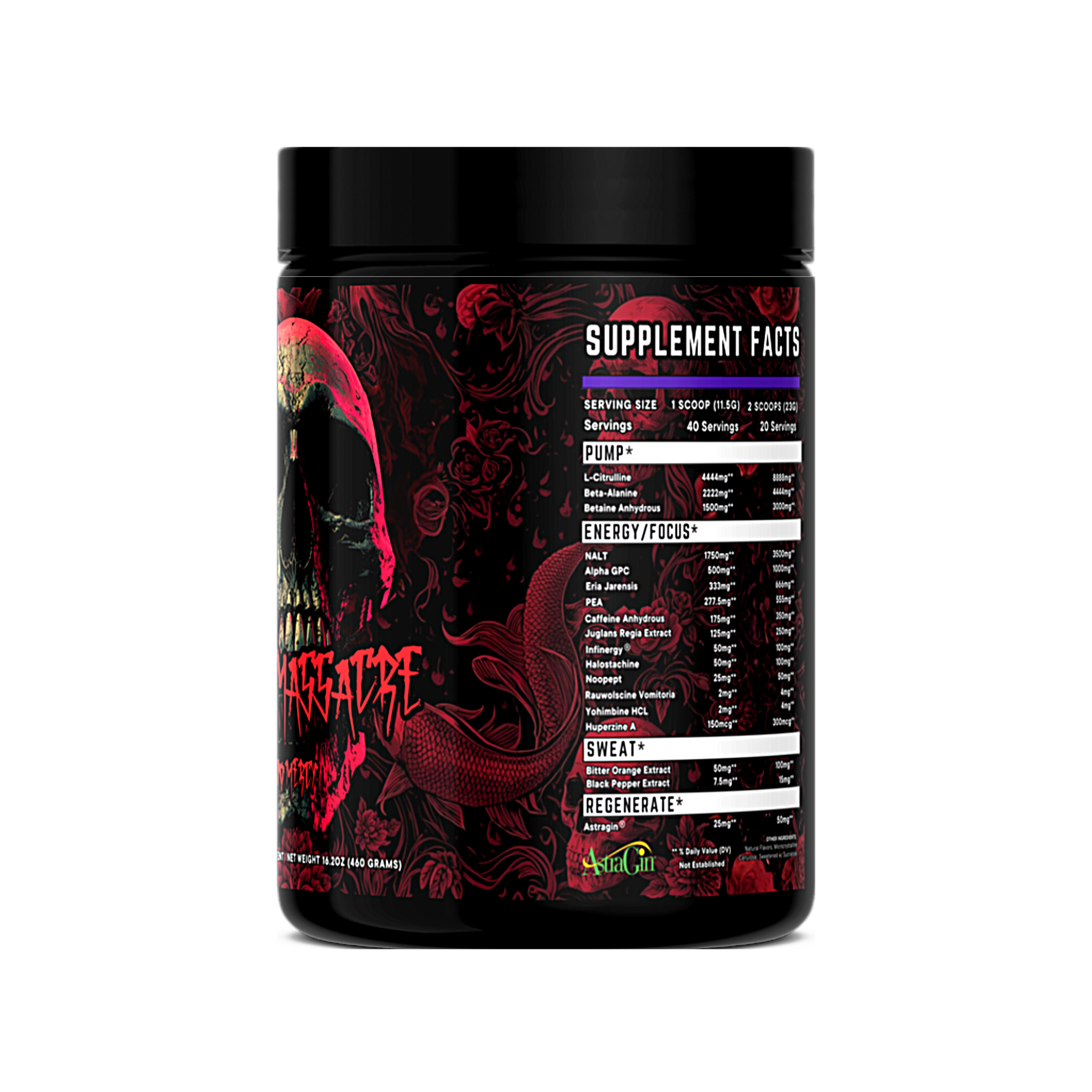 Stim Massacre Extreme Pre-Workout - INCUBATOR