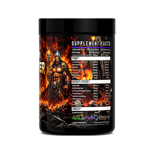 Godslayer Extreme Pre-Workout - INCUBATOR