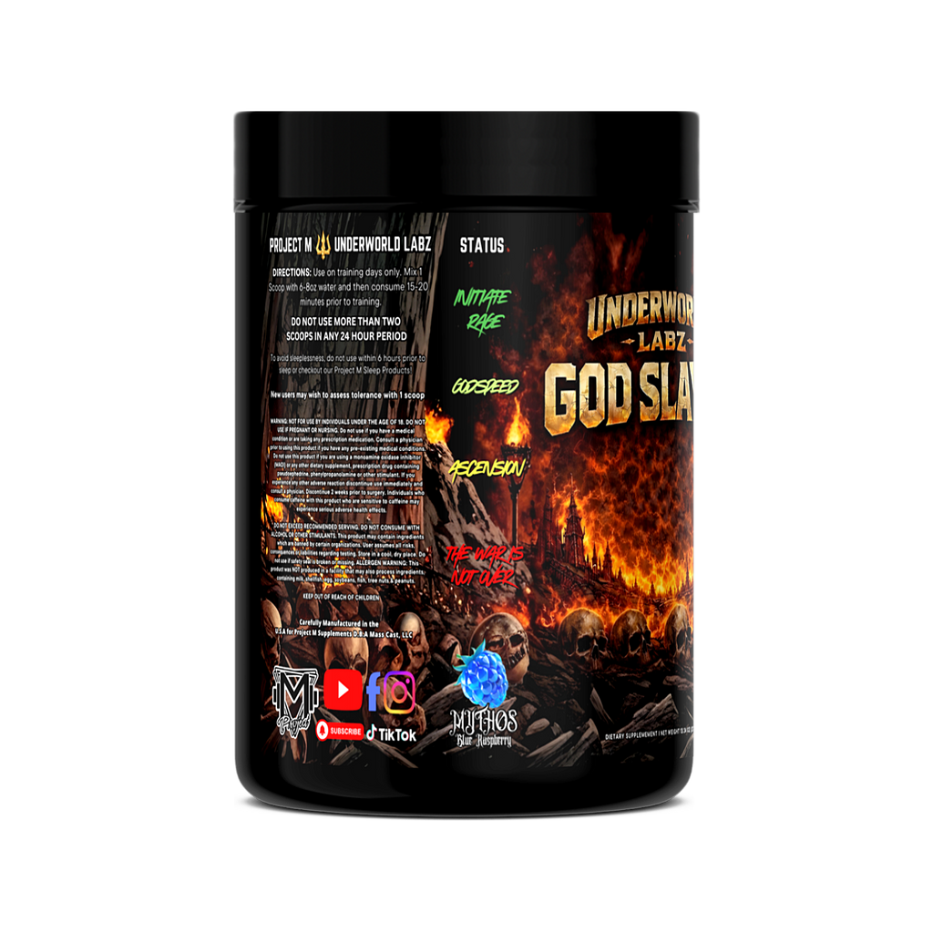 Godslayer Extreme Pre-Workout - INCUBATOR