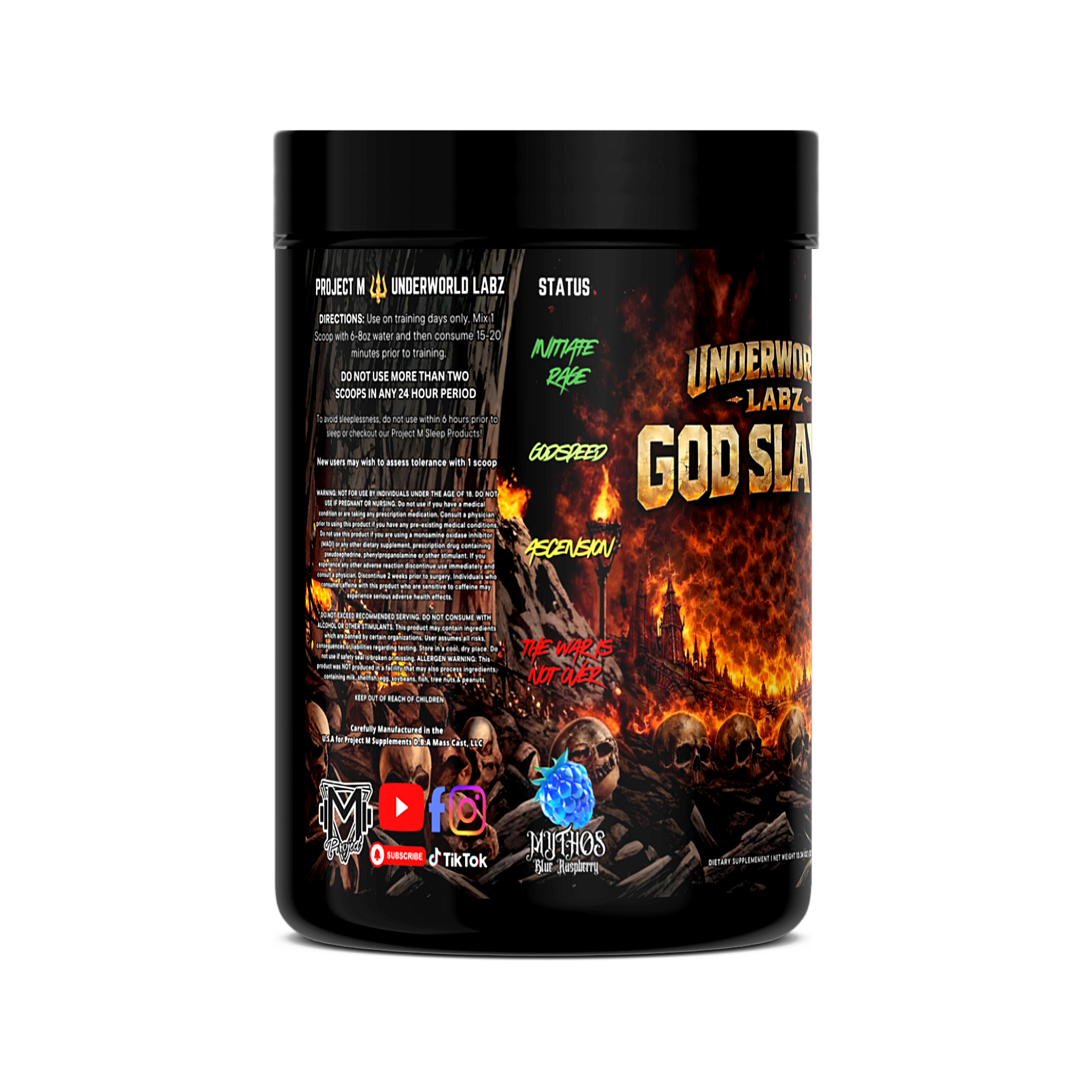 Godslayer Extreme Pre-Workout - INCUBATOR