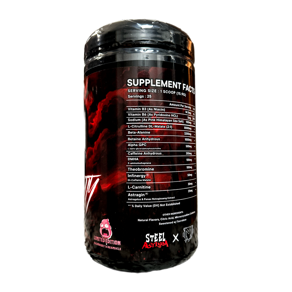 Insanity v2 Extreme Pre-Workout 25 Servings