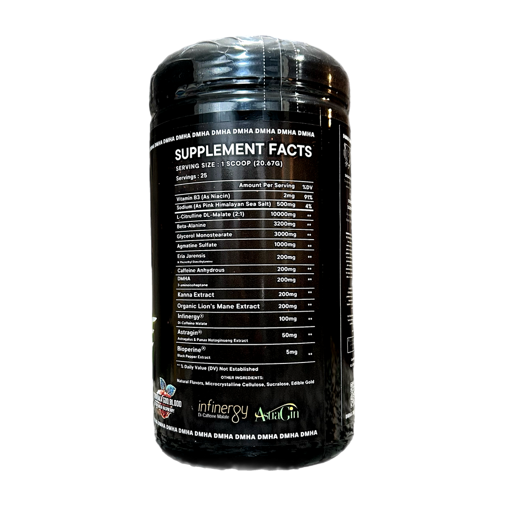 Speedforce Extreme High Pump Mid-Stim Pre-Workout 25 Servings