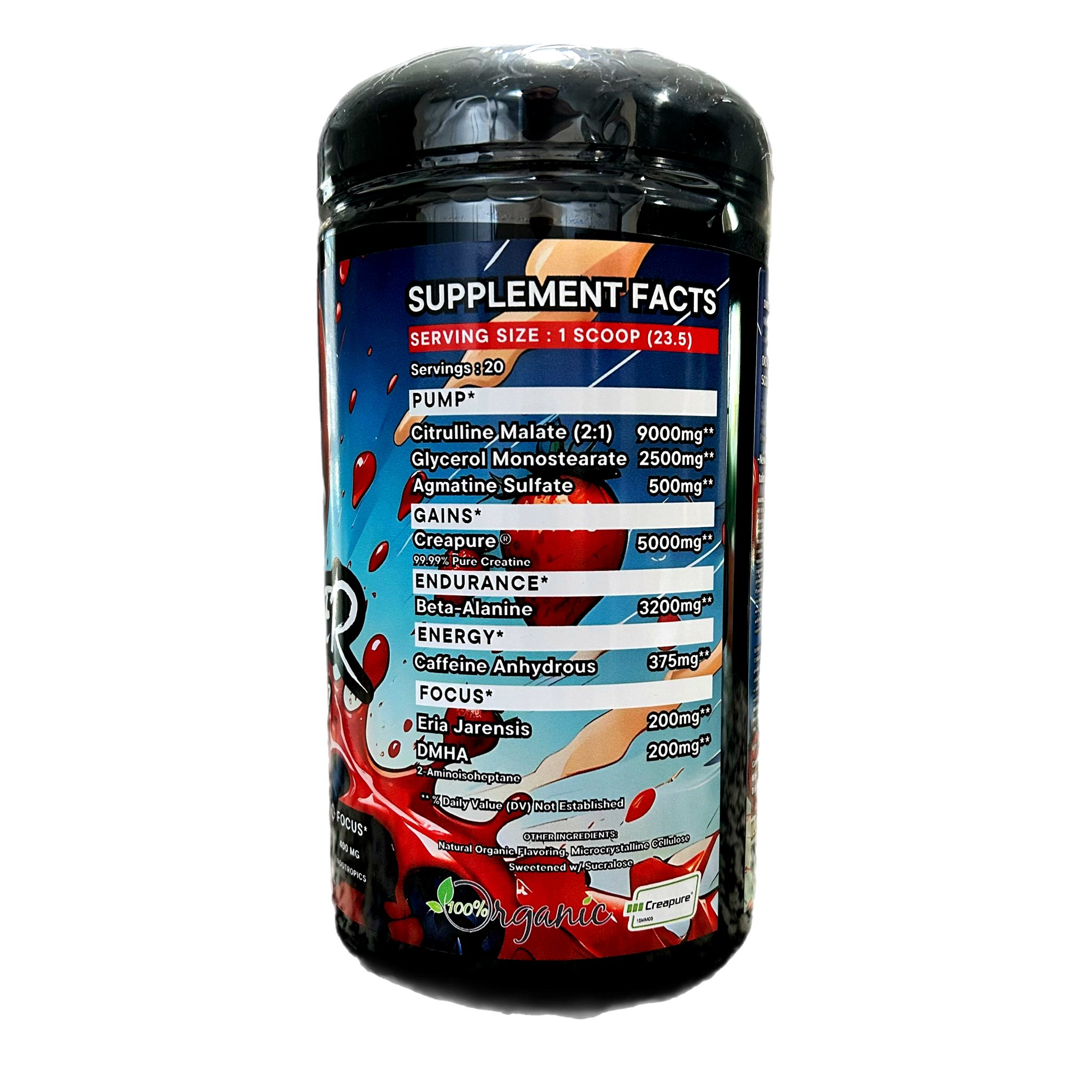Mindbender v7 Extreme Pre-Workout 20 Servings