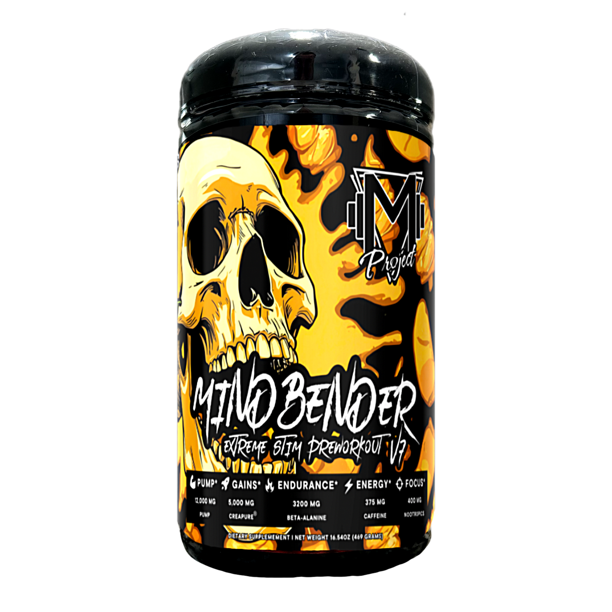 Mindbender v7 Extreme Pre-Workout 20 Servings Mango Gelato - INCUBATOR