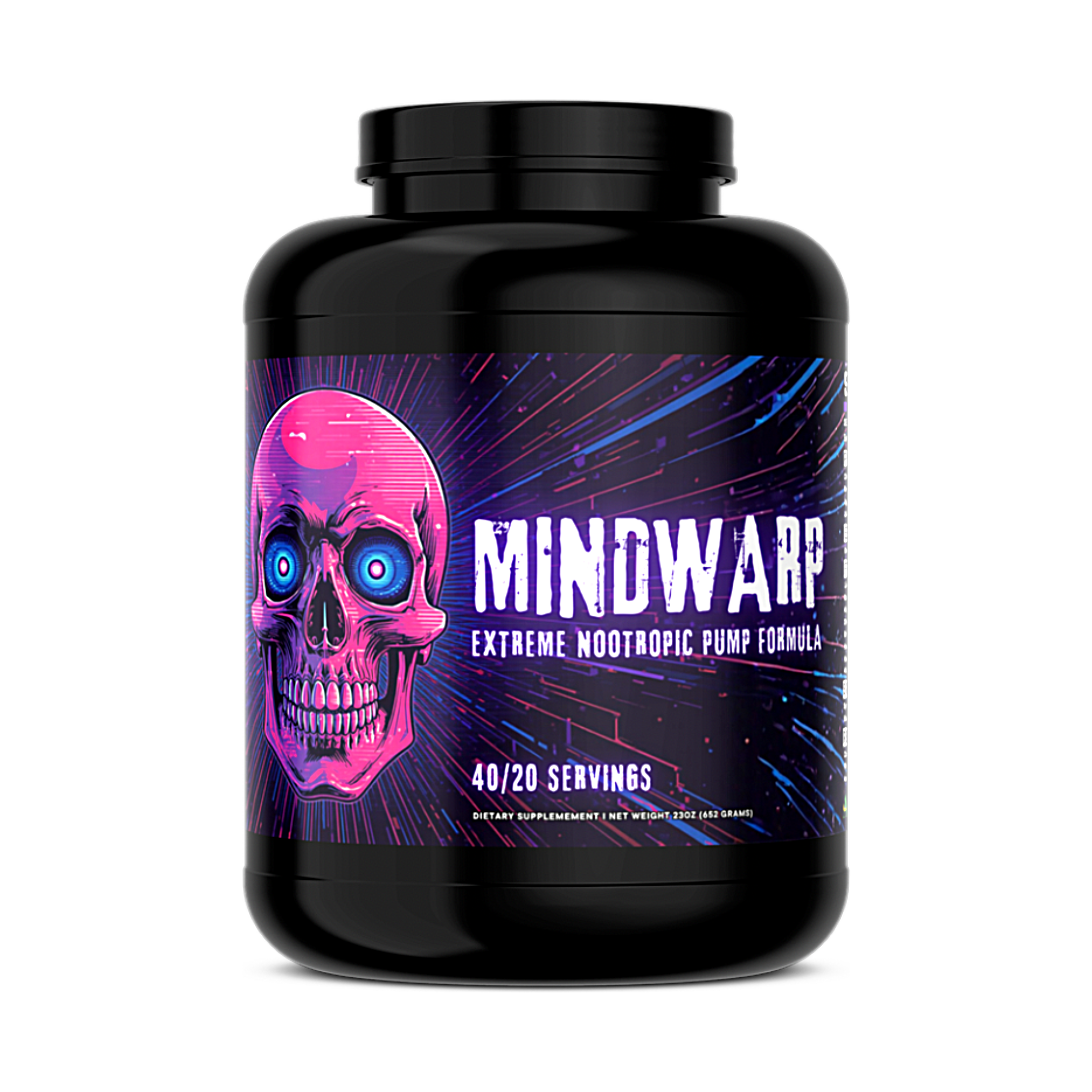 MINDWARP Extreme Nootropic Pump Formula 40/20 Servings - INCUBATOR