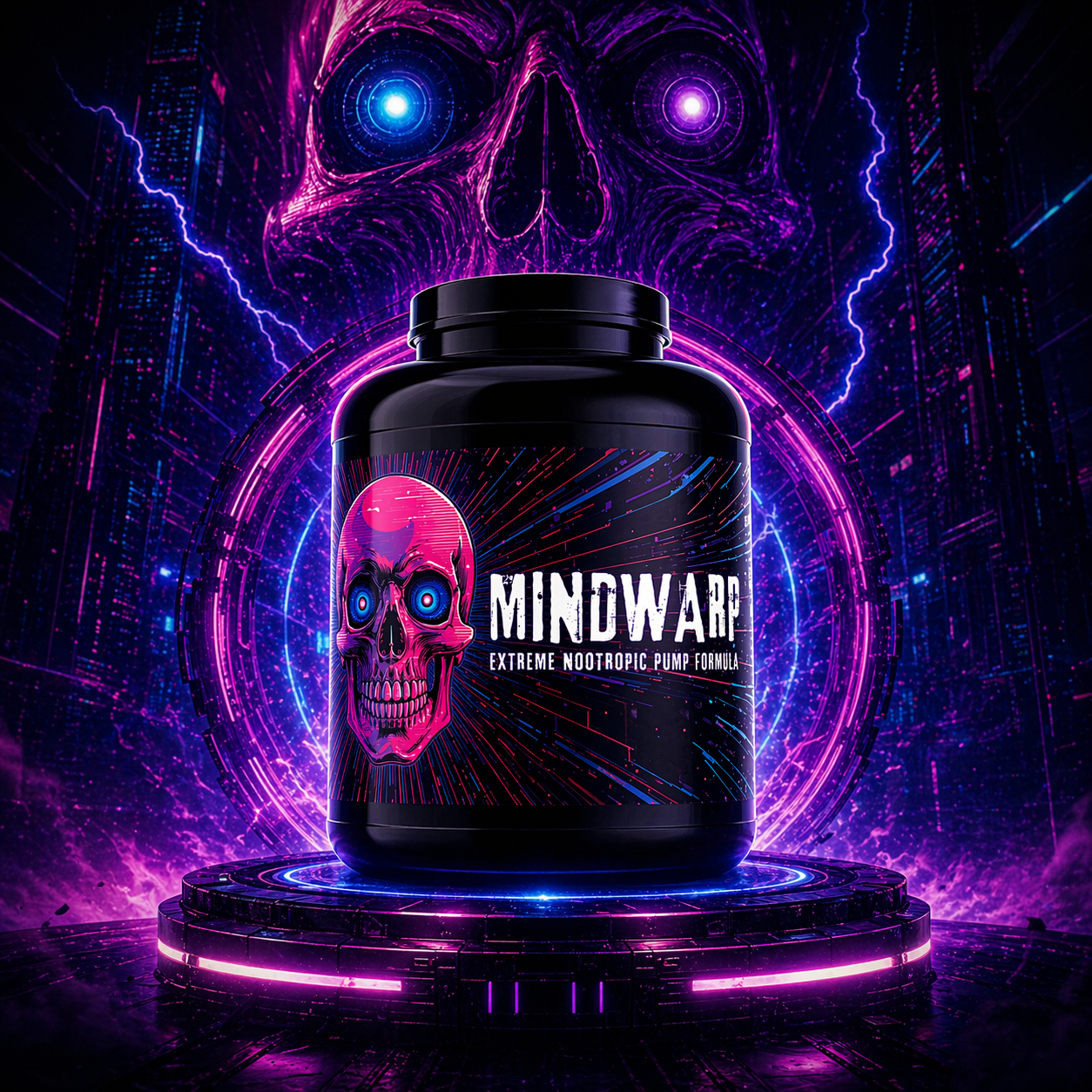 MINDWARP Extreme Nootropic Pump Formula 40/20 Servings - INCUBATOR