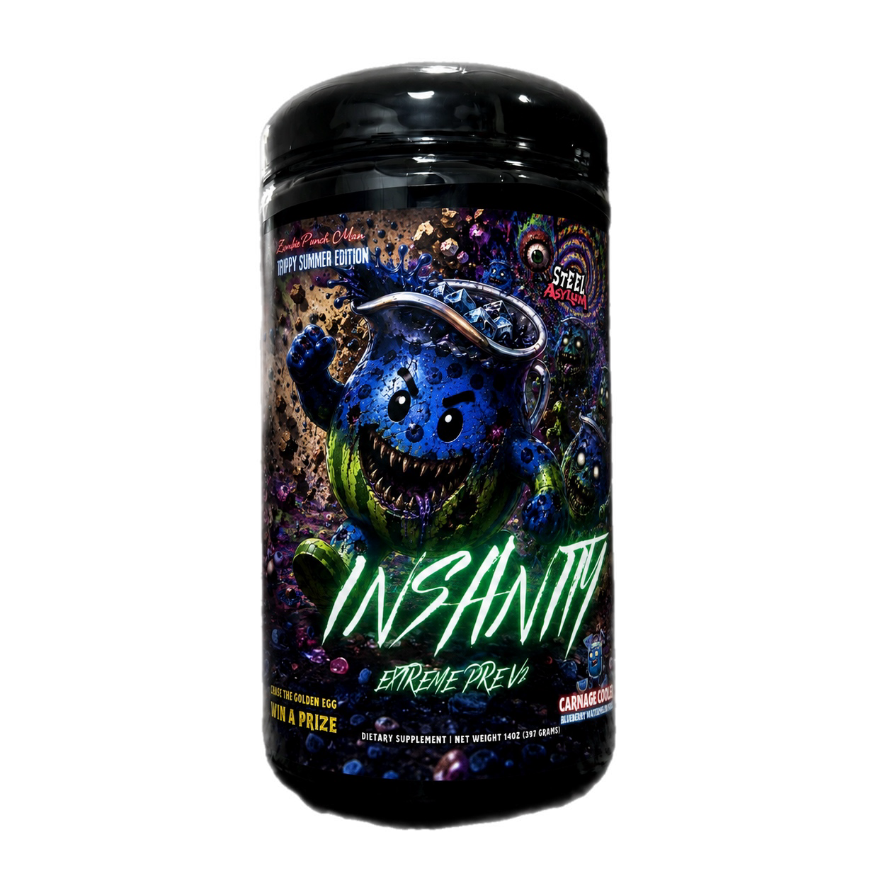 Insanity Pre-Workout Trippy Summer Edition - EVERYONE WINS - INCUBATOR