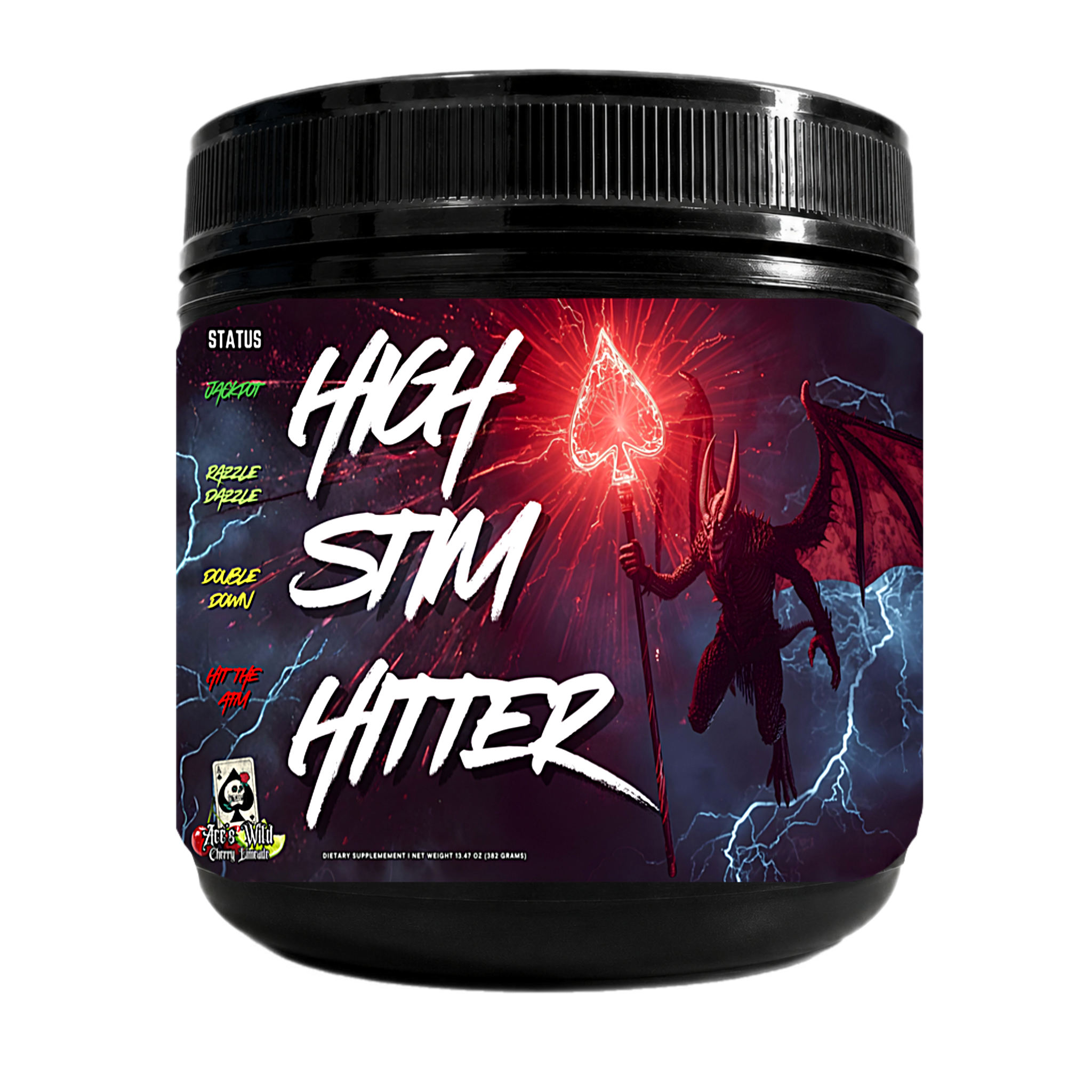 High Stim Hitter Extreme Pre-Workout 40/20 Servings - INCUBATOR