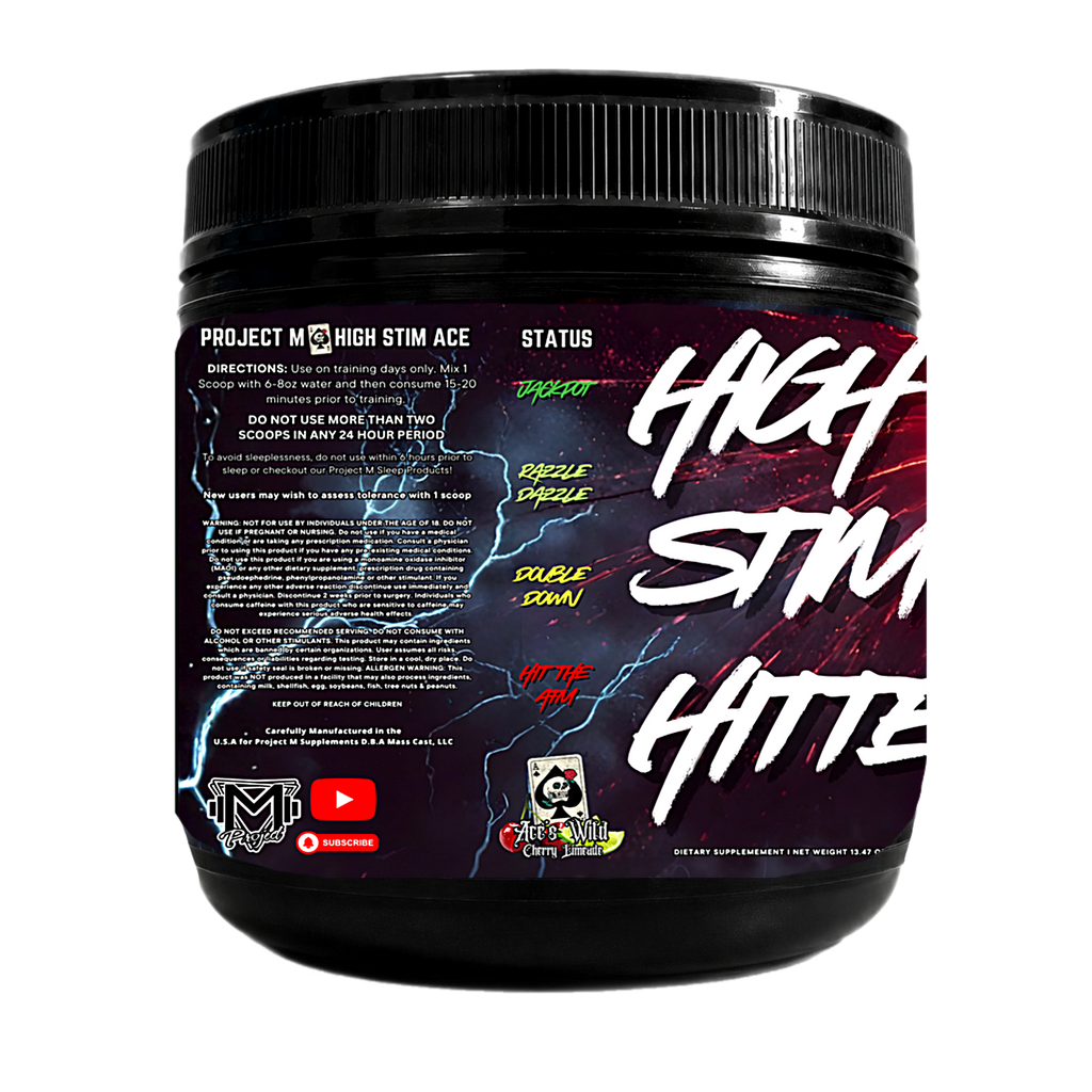 High Stim Hitter Extreme Pre-Workout 40/20 Servings - INCUBATOR