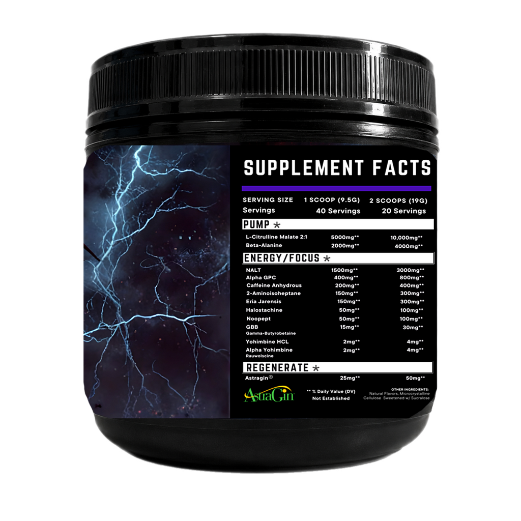 High Stim Hitter Extreme Pre-Workout 40/20 Servings - INCUBATOR
