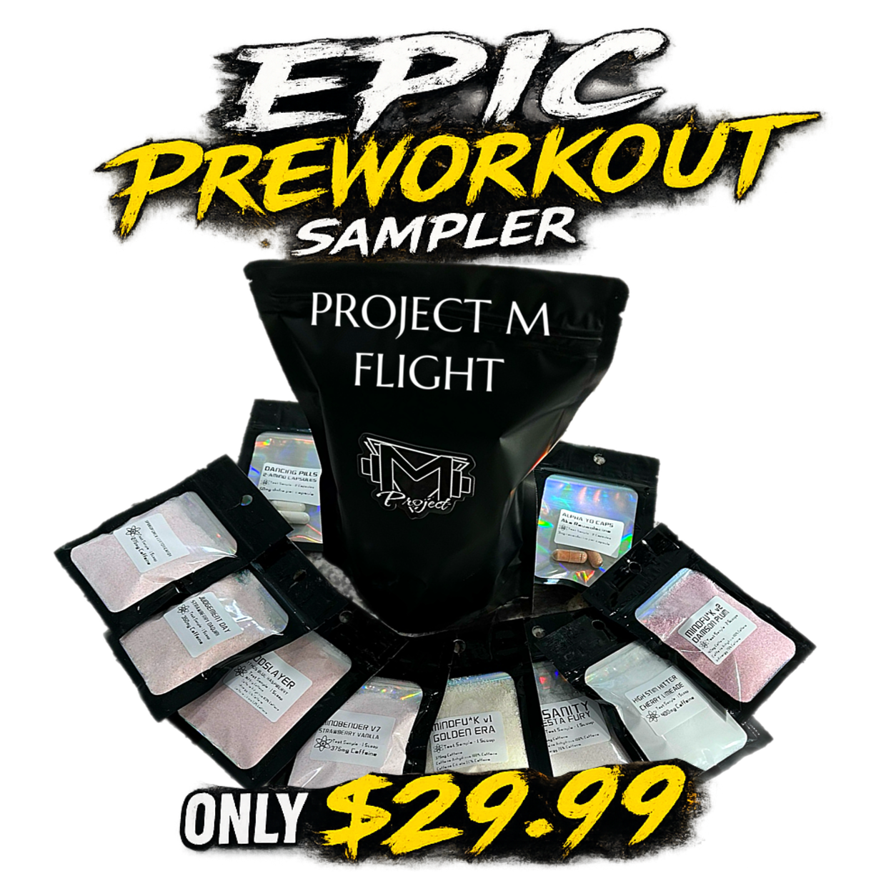 Pre-Workout Flight Sample Pack