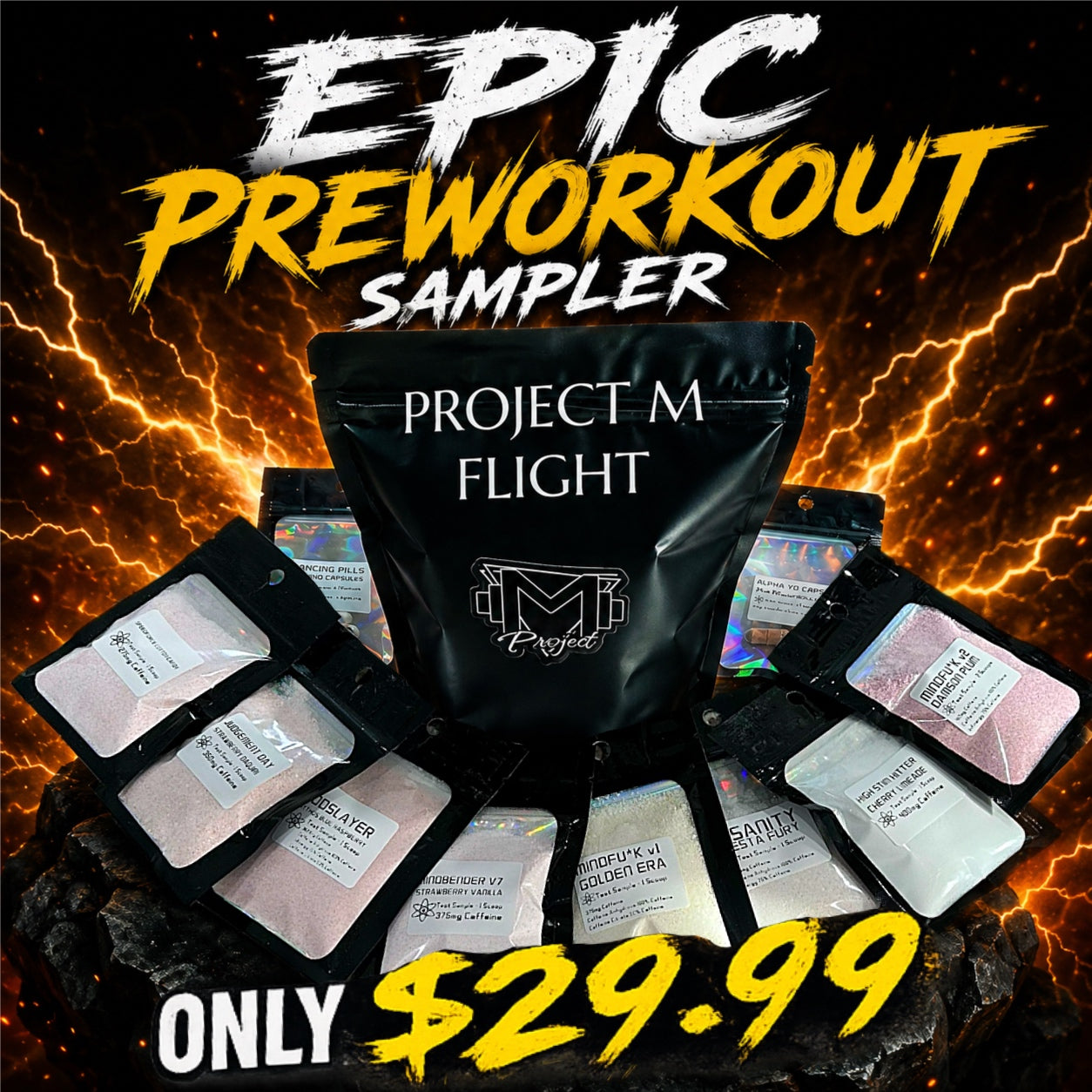 Pre-Workout Flight Sample Pack