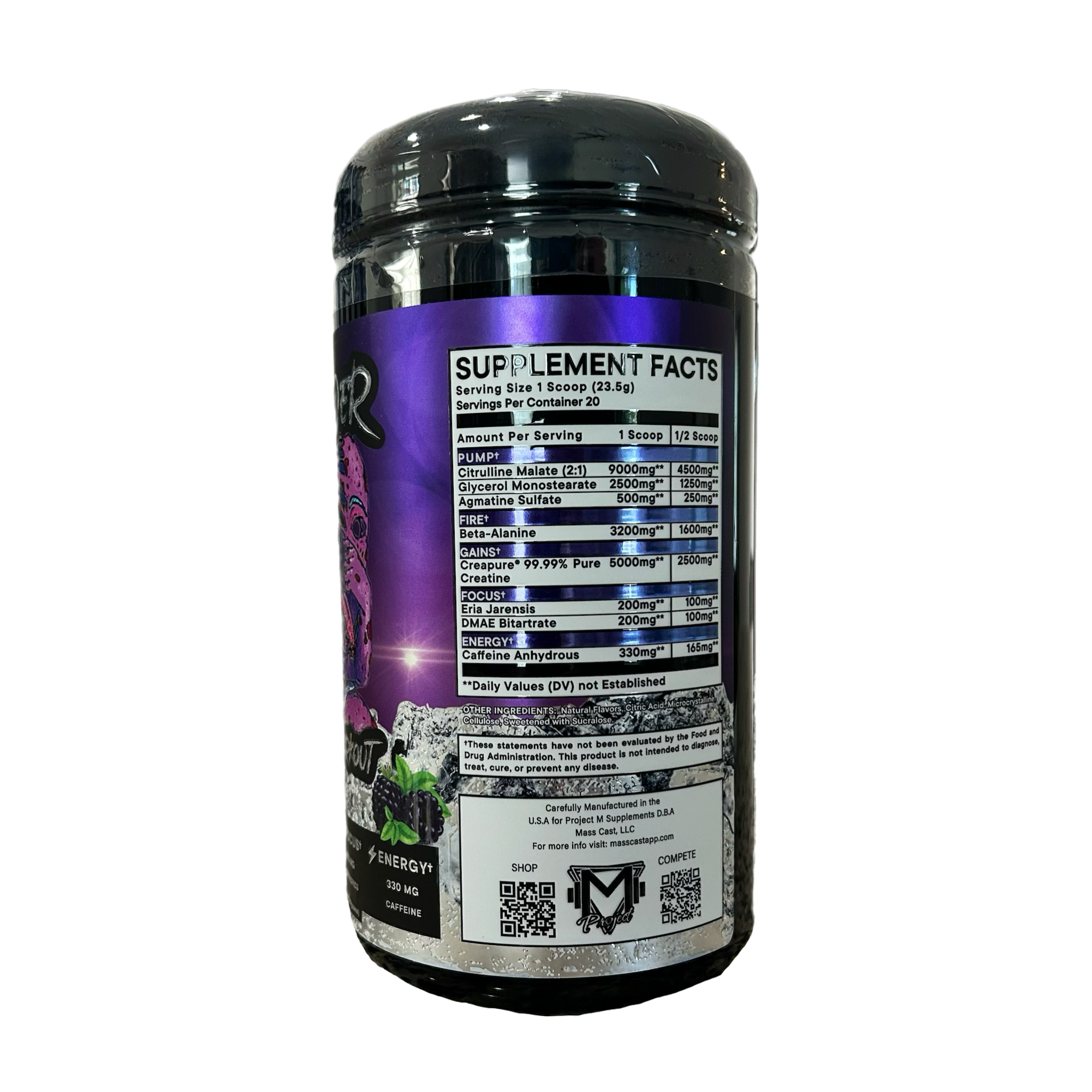 Mindbender v6 Pre-Workout 40/20 Servings