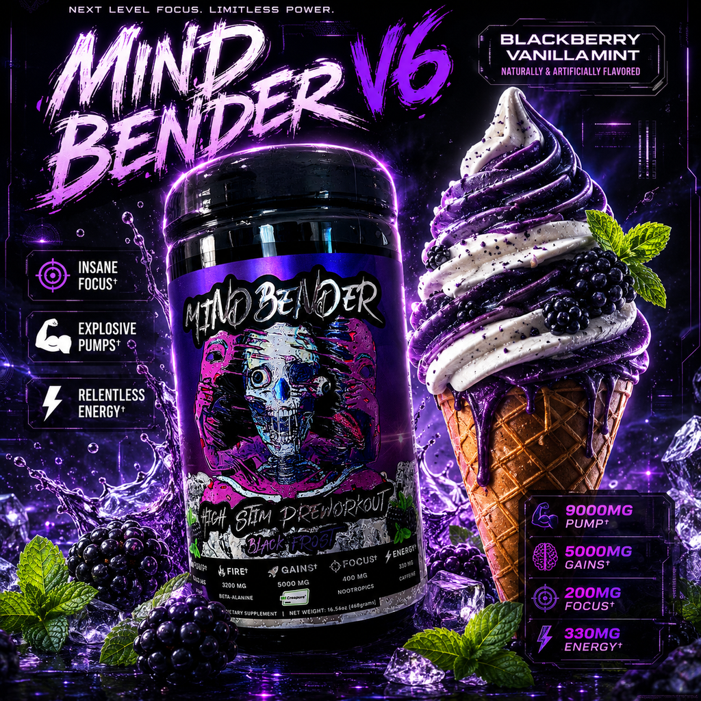 Mindbender v6 Pre-Workout 40/20 Servings