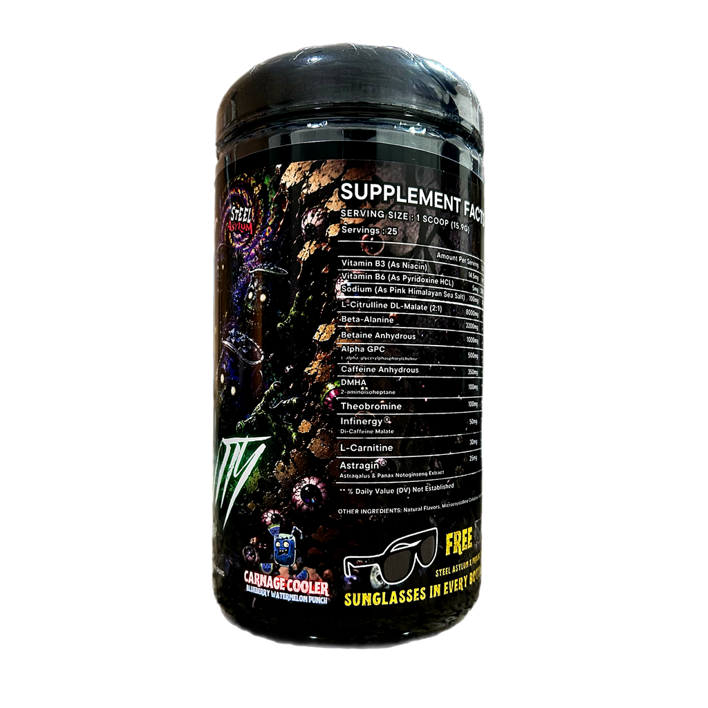 Insanity v2 Extreme Pre-Workout 25 Servings