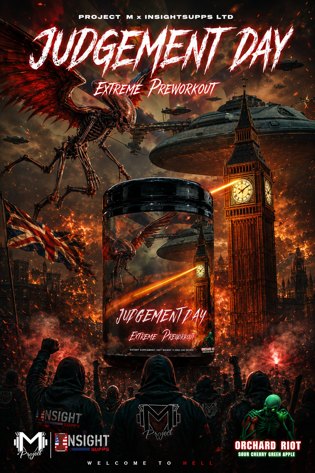 Judgement Day Extreme Pre-Workout - ORCHARD RIOT - INCUBATOR