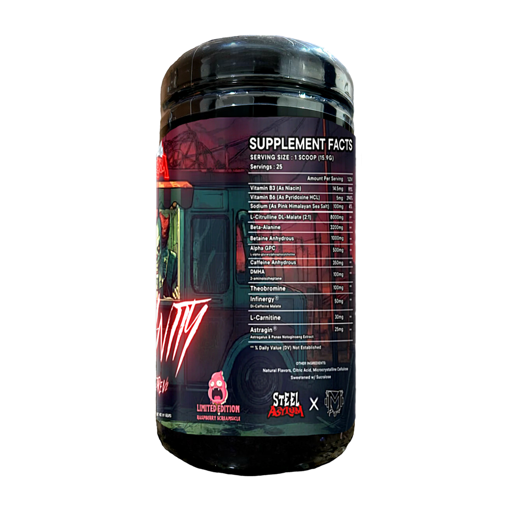 Insanity Pre-Workout Freaky Clown Summer Edition - EVERYONE WINS - INCUBATOR