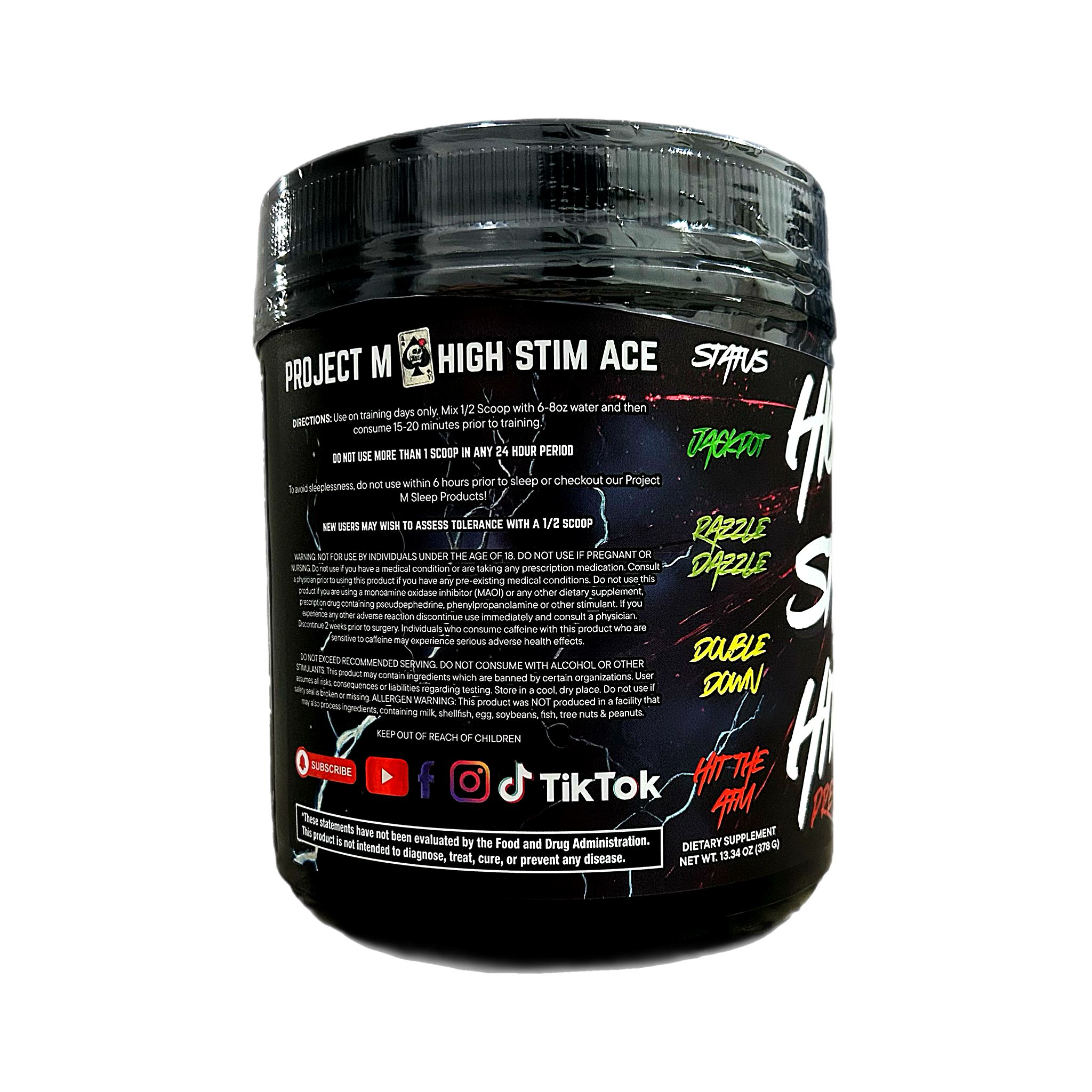 High Stim Hitter Extreme Pre-Workout 40/20 Servings