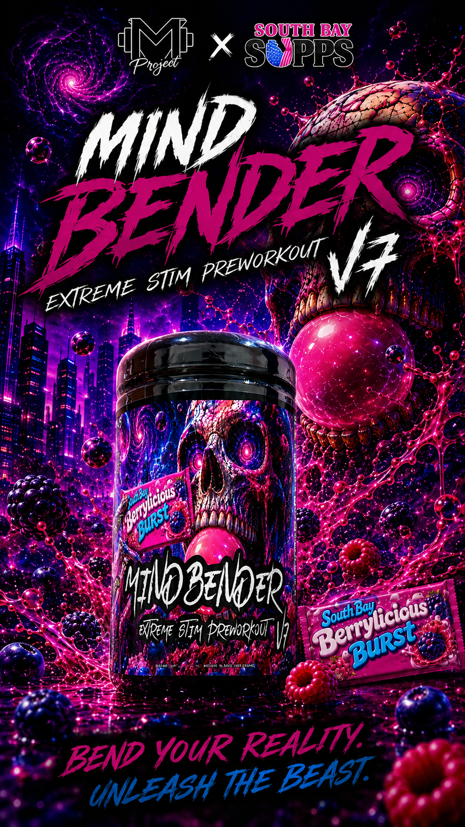 Mindbender v7 Berrylicious Burst - INCUBATOR