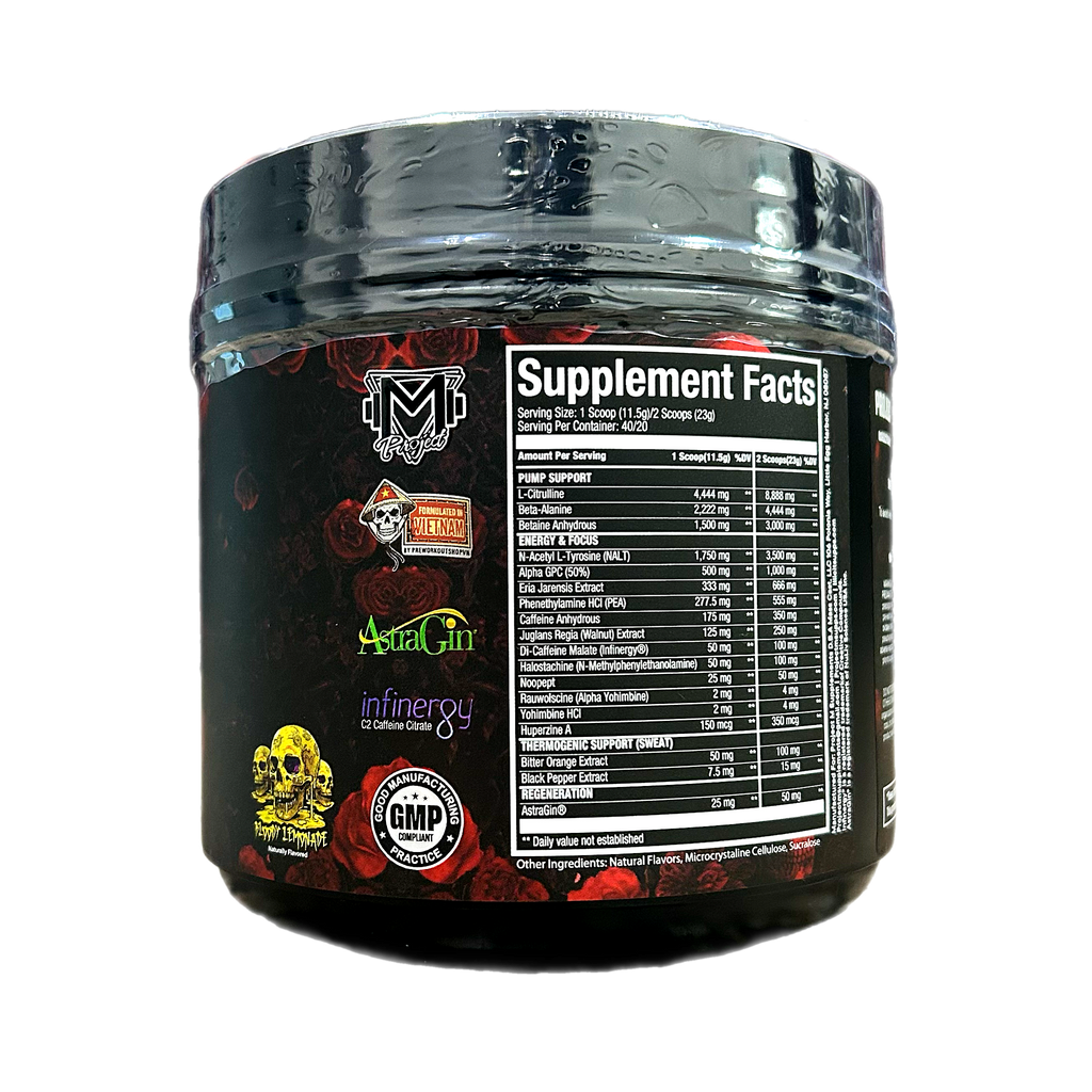 Stim Massacre Extreme Pre-Workout 40/20 Servings