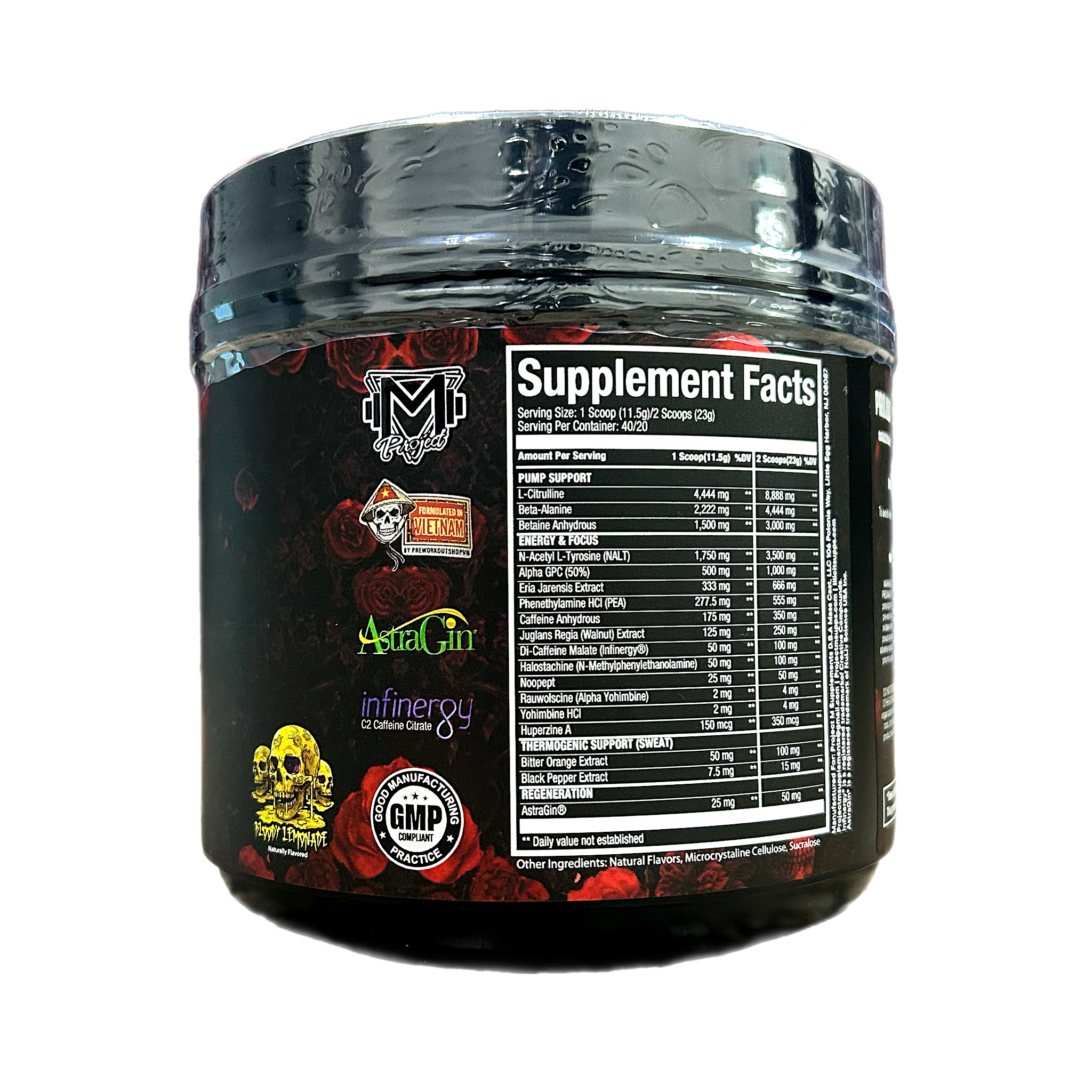 Stim Massacre Extreme Pre-Workout 40/20 Servings