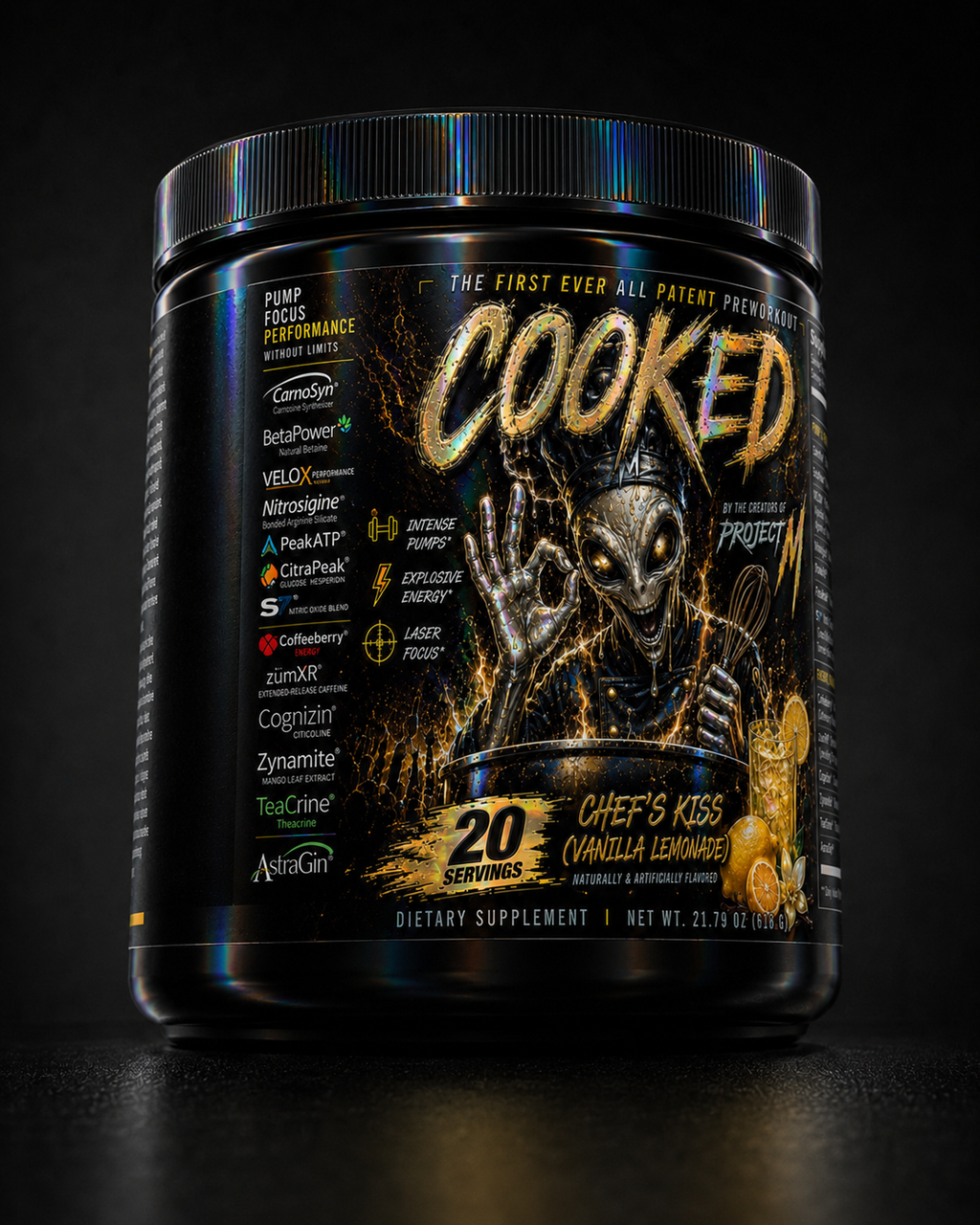 COOKED All Patent Extreme Preworkout - INCUBATOR