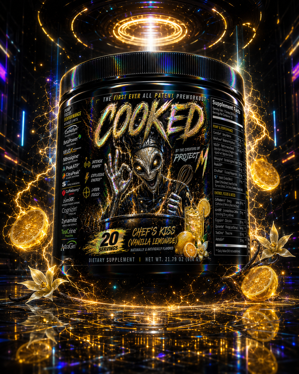 COOKED All Patent Extreme Preworkout - INCUBATOR