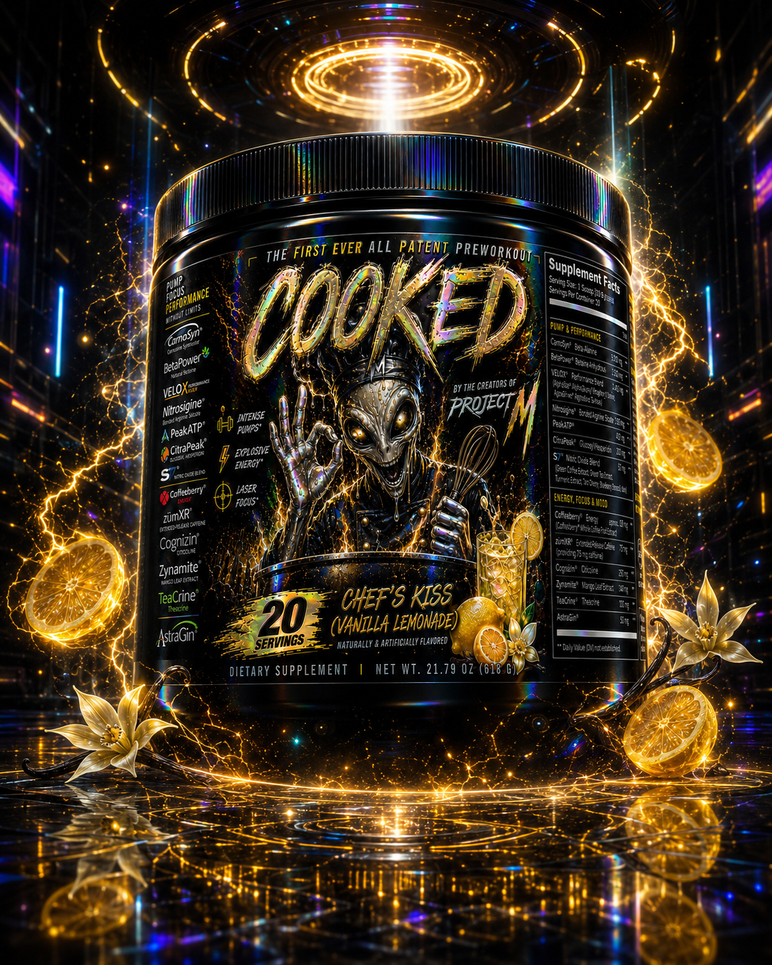 COOKED All Patent Extreme Preworkout - INCUBATOR