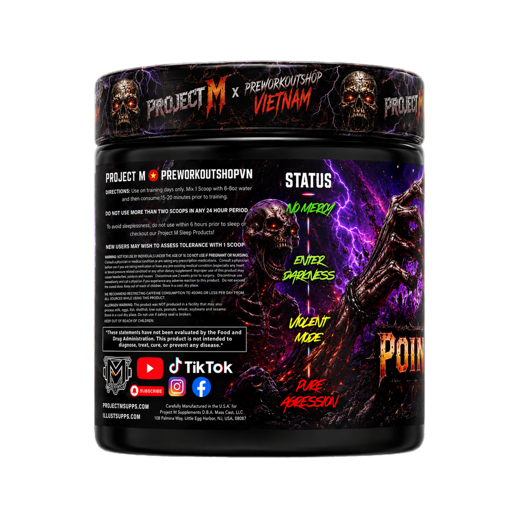 Point Of No Return Extreme Preworkout- INCUBATOR