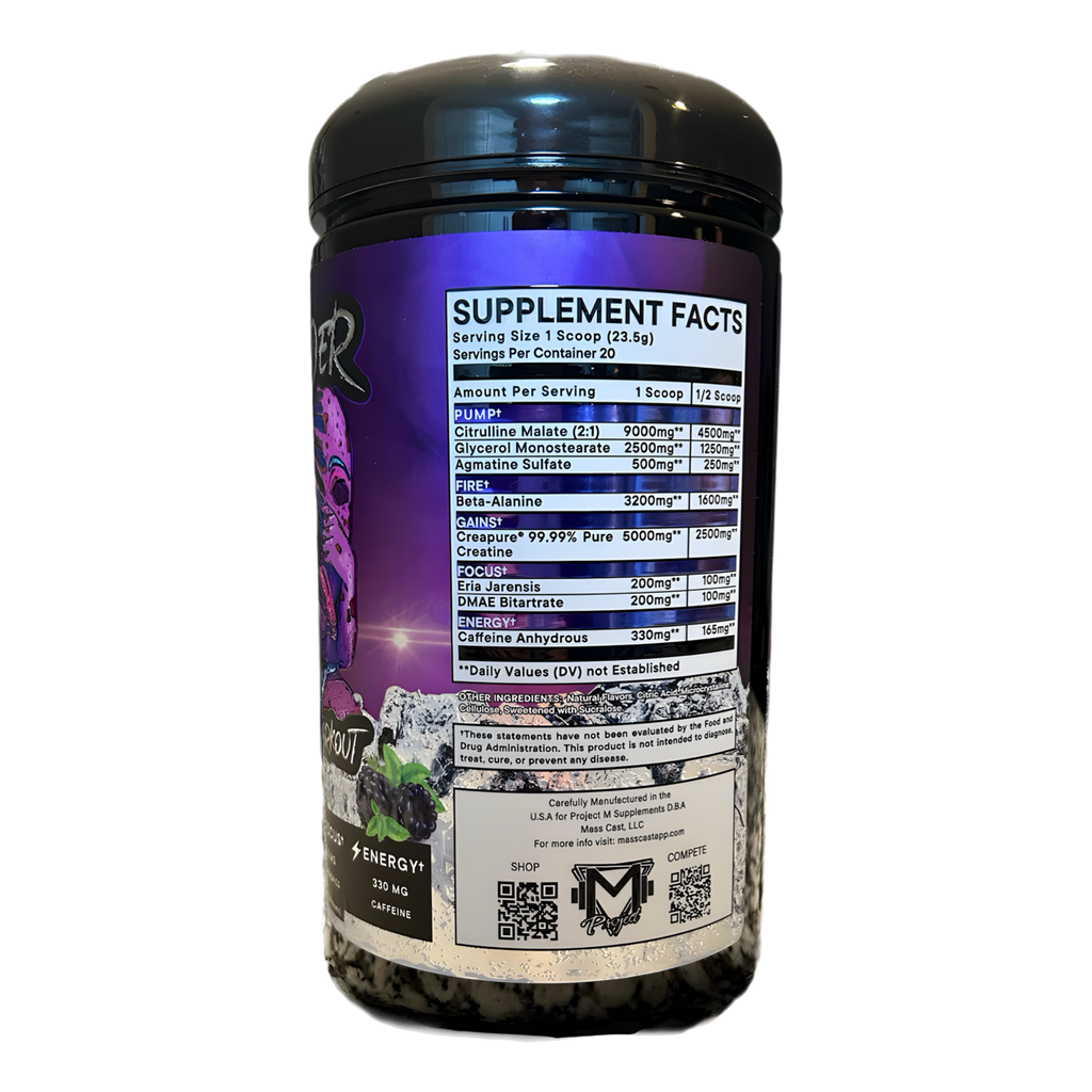 Mindbender v6 Pre-Workout 40/20 Servings