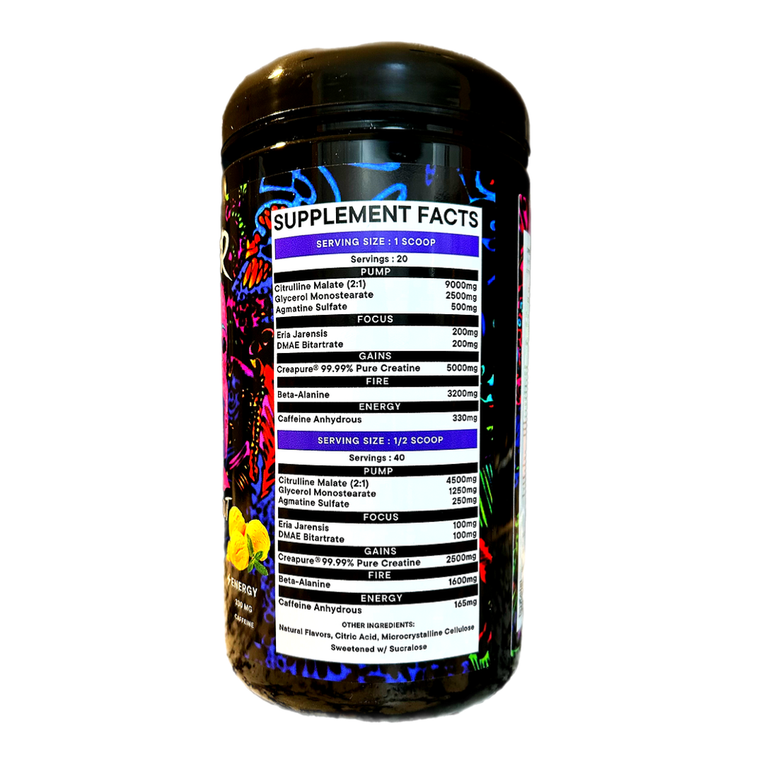 Mindbender v6 Pre-Workout 40/20 Servings
