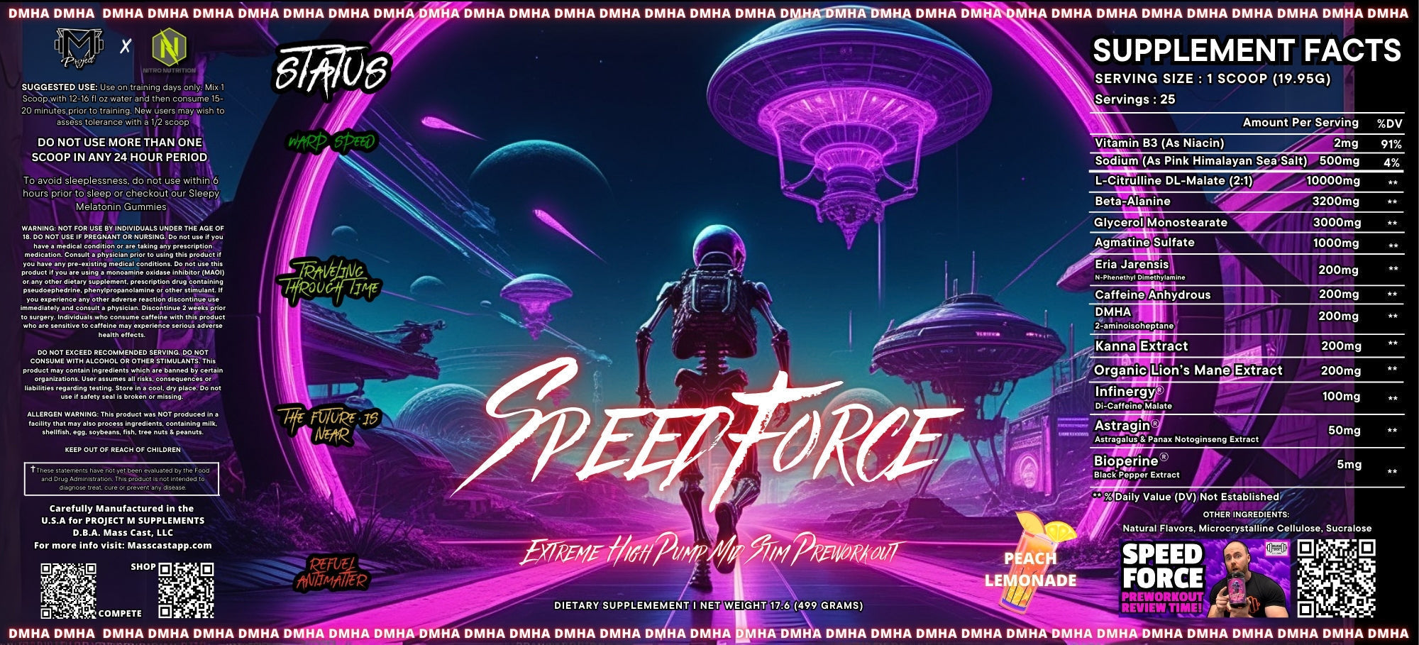 Speedforce Pre-Workout 25 Servings