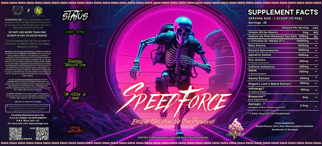 Speedforce Pre-Workout 25 Servings