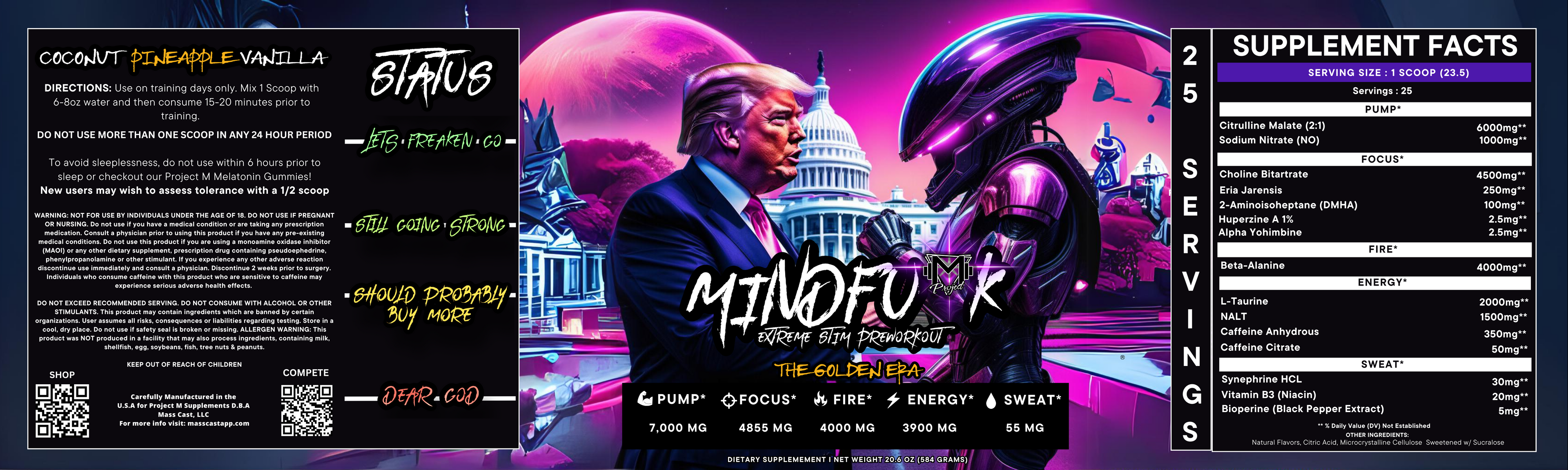 Mindfu*k Pre-Workout 25 Servings