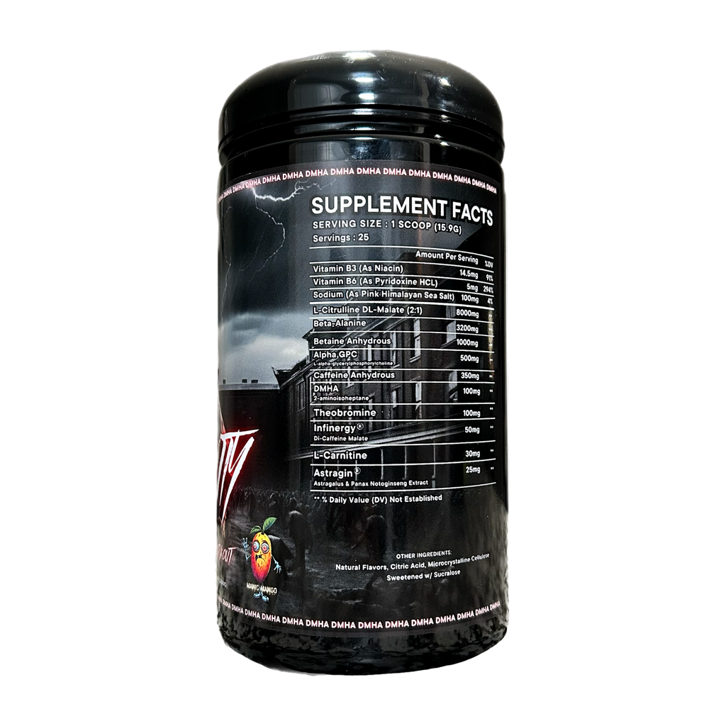 Insanity v2 Pre-Workout 25 Servings