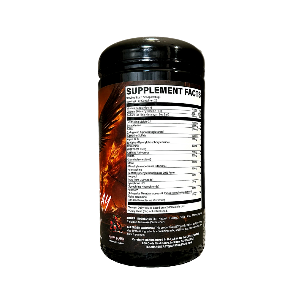 Judgement Day Pre-Workout 25 Servings