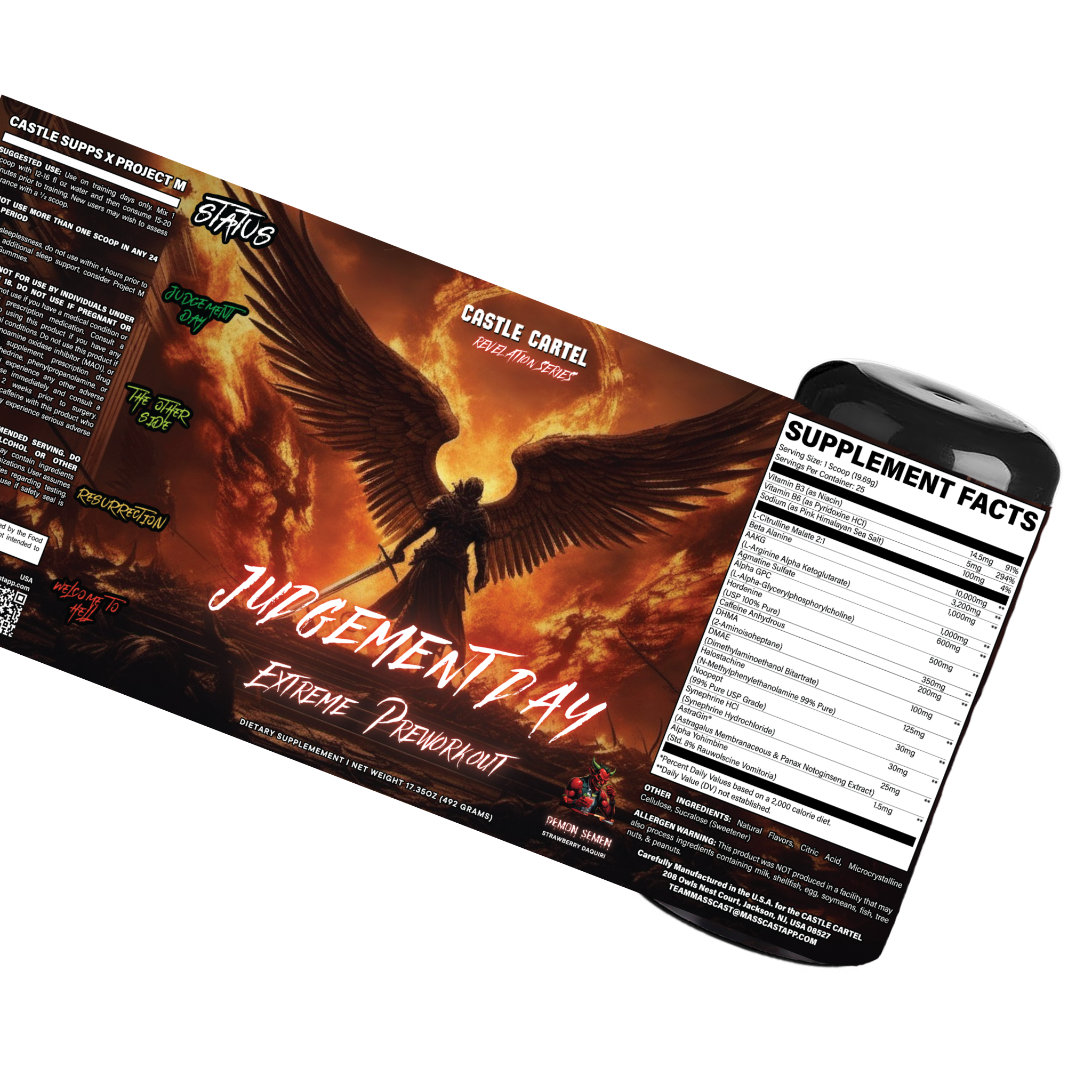 Judgement Day Pre-Workout 25 Servings